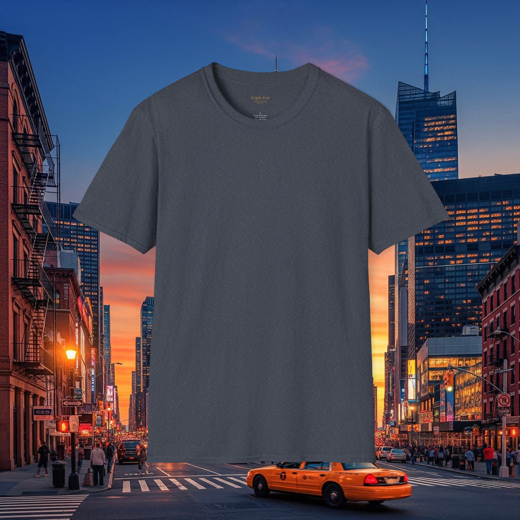 Plain T‑Shirt — Classic Basic Crewneck Tee