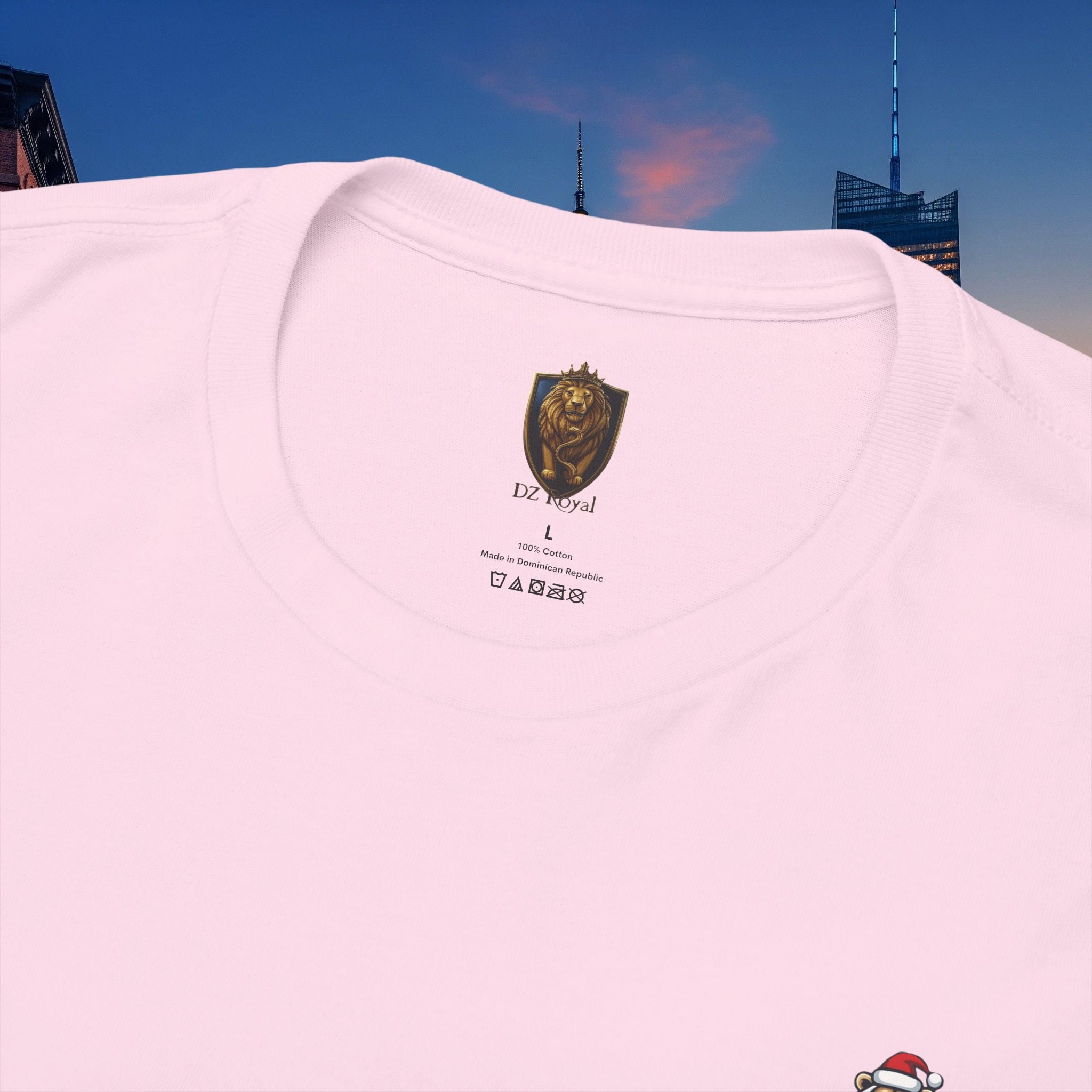 Christmas Holiday Legio Leo by DZ Royal Casual Cotton Tee