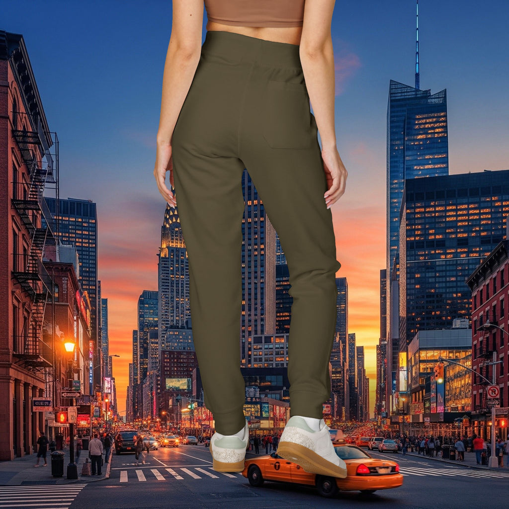 Embroidered Legio Leo Sweatpants — Classic Design Cozy Fleece Joggers