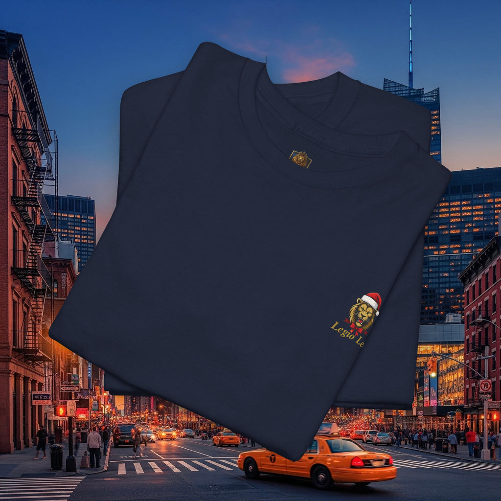 Christmas Holiday Legio Leo by DZ Royal Casual Cotton Tee
