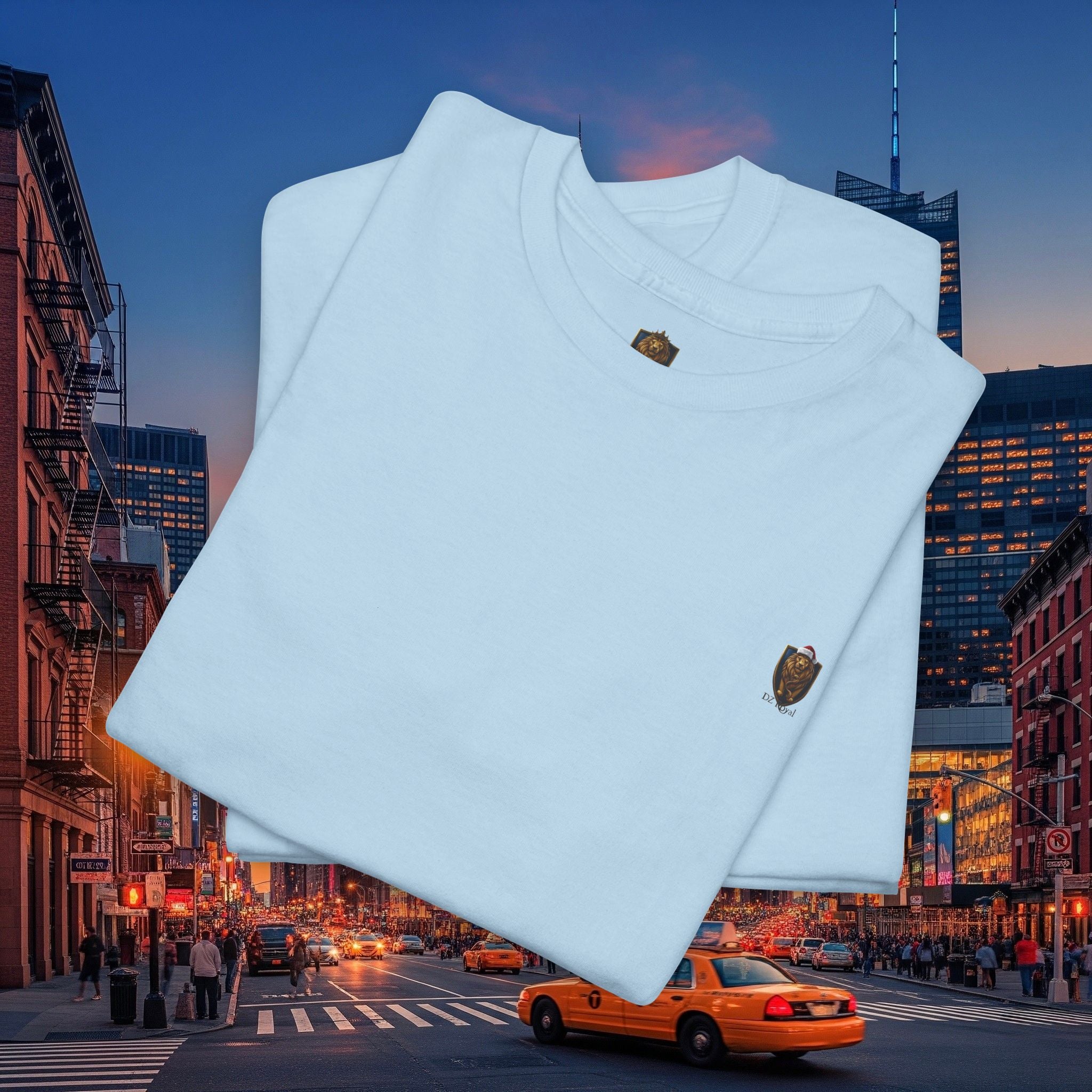 Christmas Holiday DZ Royal Casual Cotton Tee