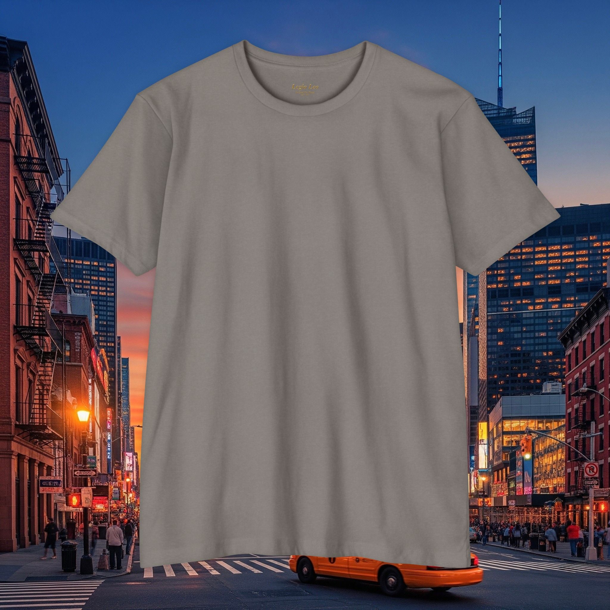 Classic Plain T‑Shirt — Unisex CVC Jersey Tee