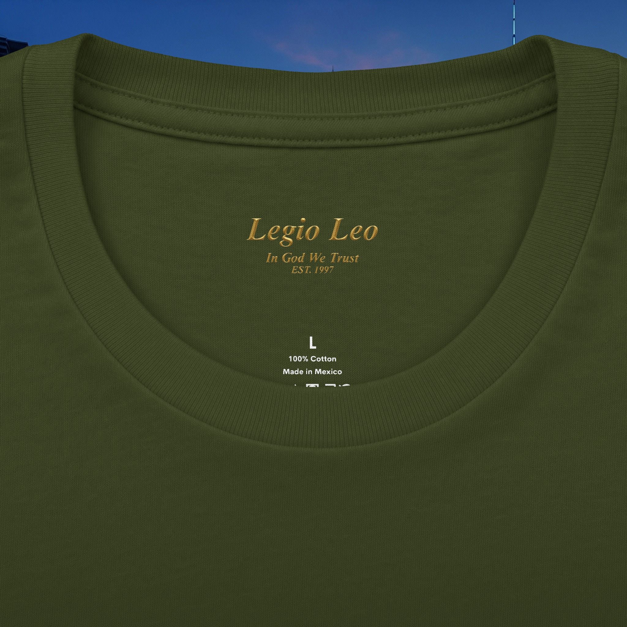 Unisex Cotton Crew Tee