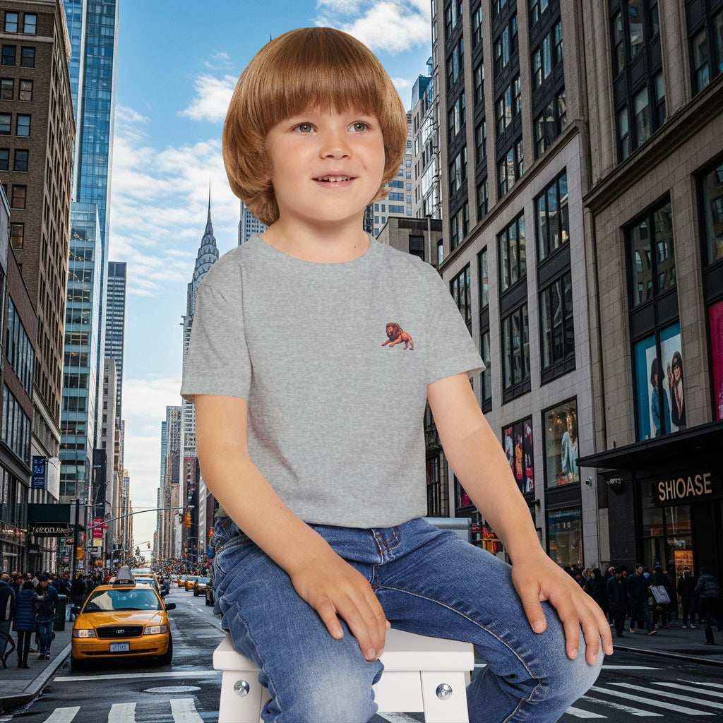Toddler T‑Shirt — Legio Leo for Kids(Grown Lion)
