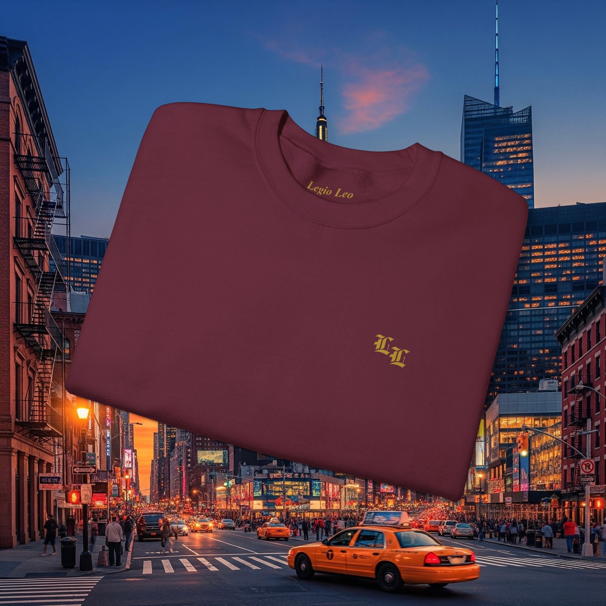 Legio Leo by DZ Royal Cozy Crewneck Sweatshirt | Old English Double L