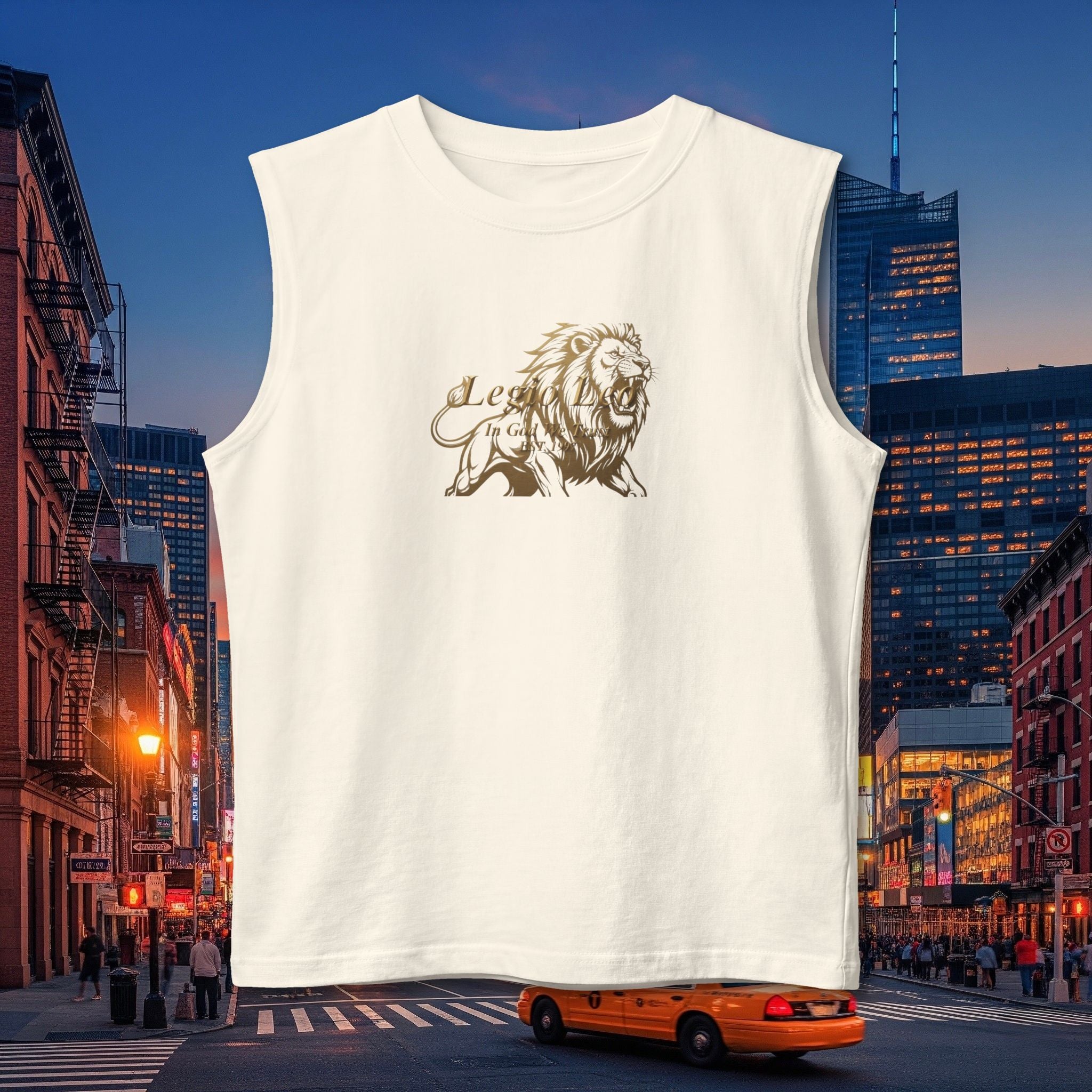 Lion 'Forge Your Legacy' Muscle Tank — Inspirational Athletic Tank Top
