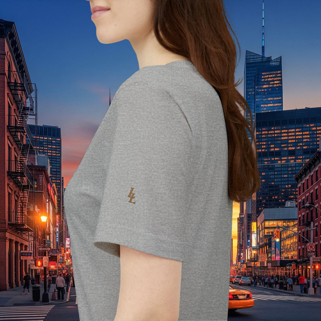 Legio Leo — Legio Leo & Golden Lion Embroidered Short Sleeve T-Shirt