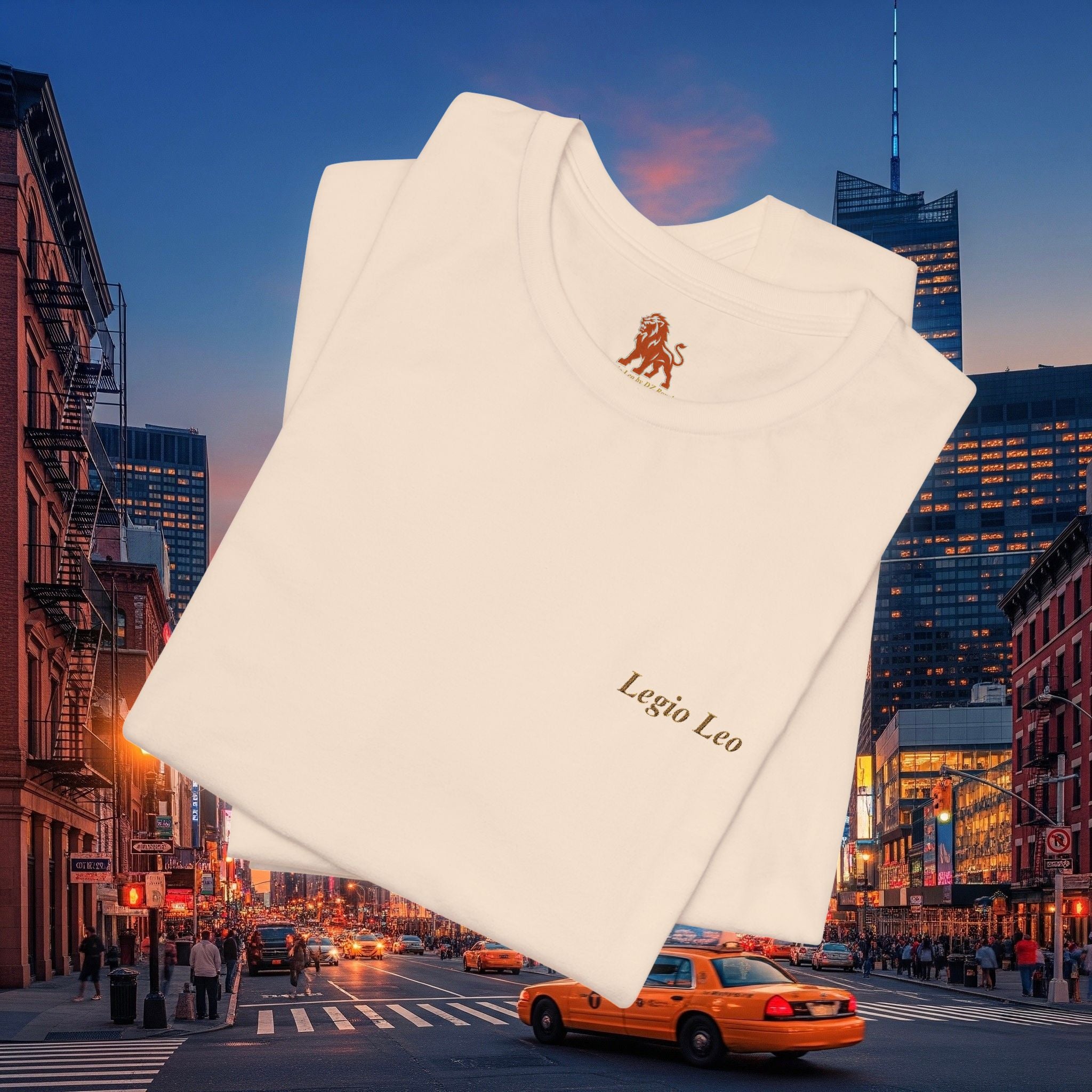 Legio Leo by DZ Royal Tee — Legio Leo Embroidered Short Sleeve T-Shirt