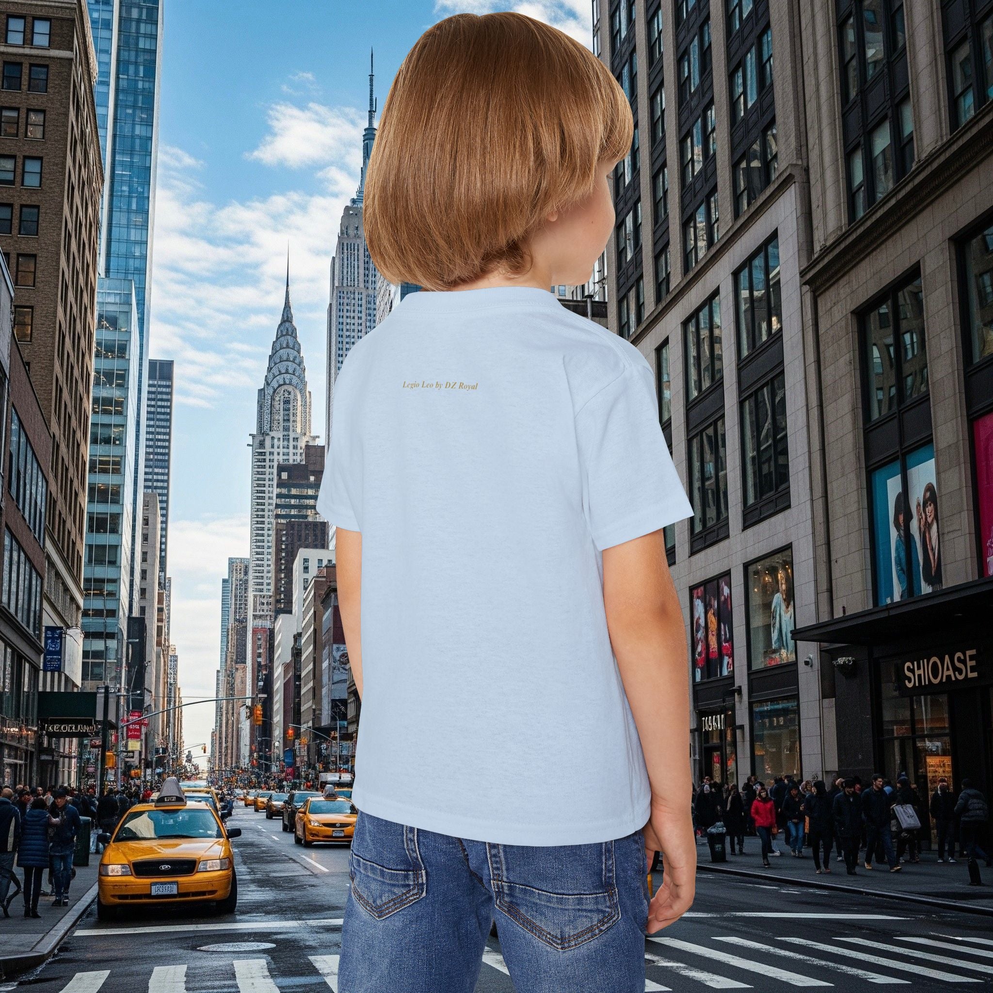 Toddler T‑Shirt — Legio Leo for Kids(Grown Lion)