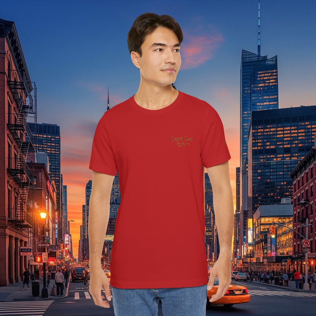 Legio Leo Tee — Embroidered (In God We Trust) Short Sleeve T-Shirt