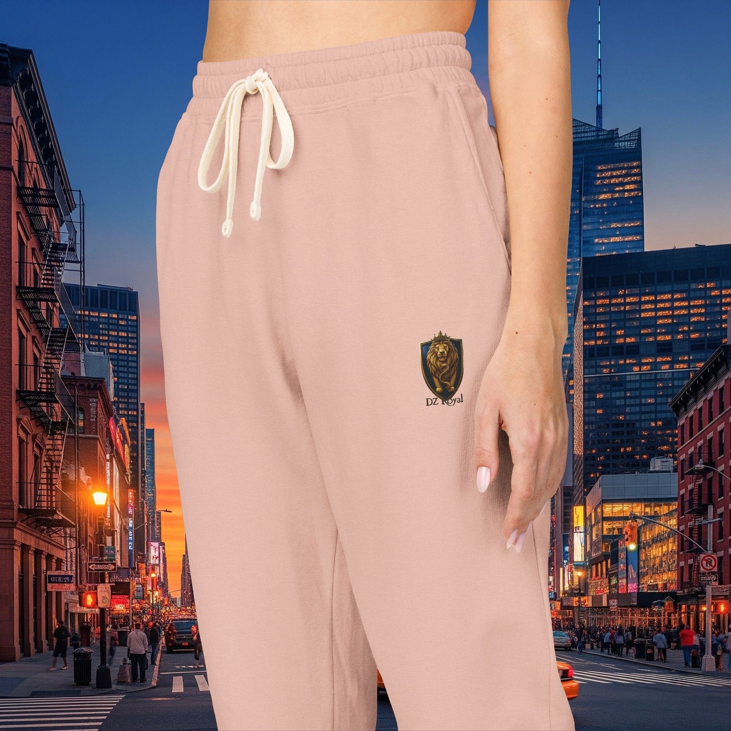 DZ Royal Cozy Garment-Dyed Fleece Sweatpants