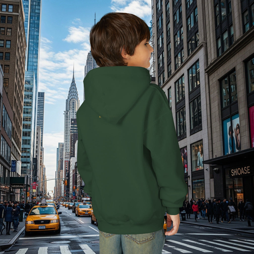 DZ Royal’s Christmas Youth Hoodie (Grown Lion)