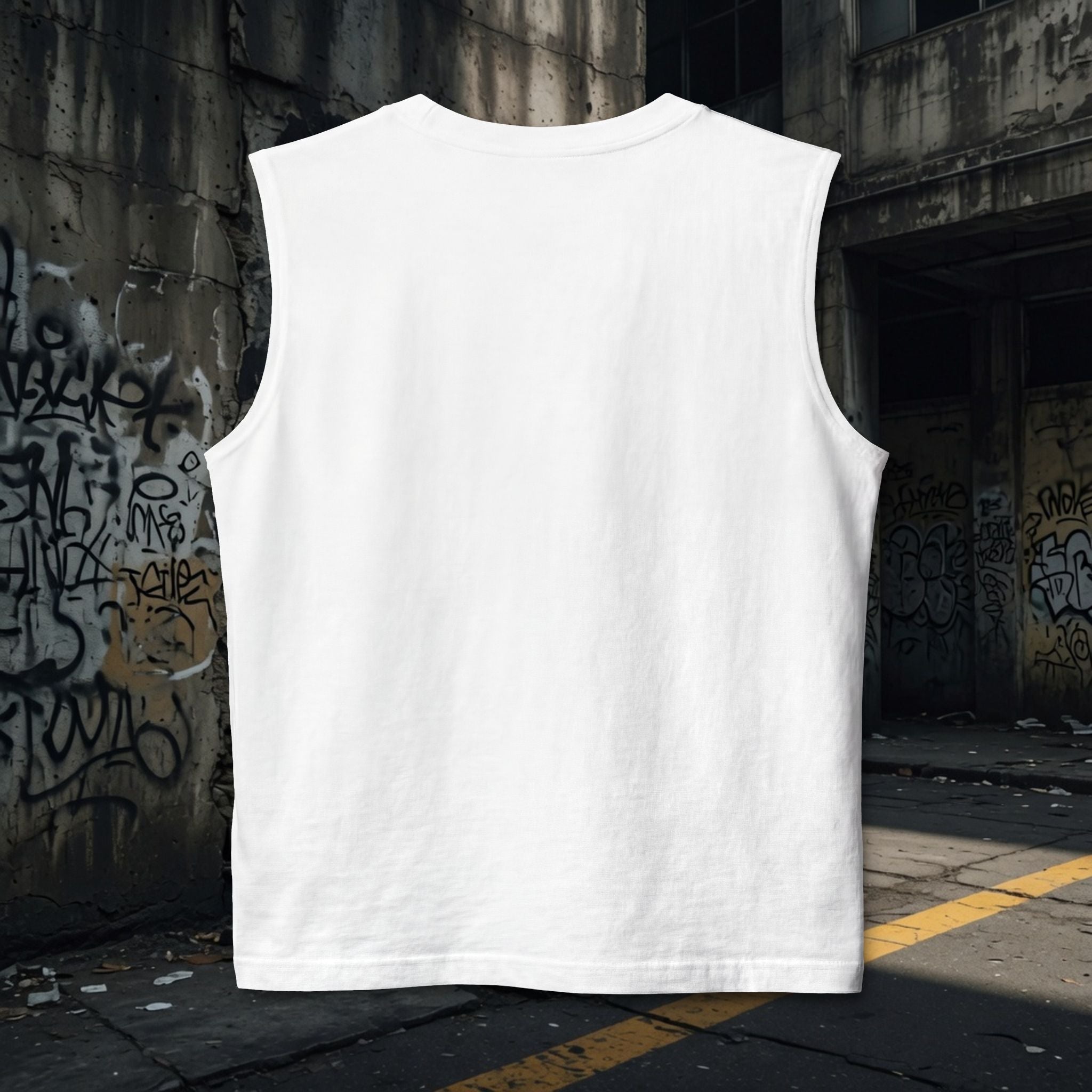 American Flag Muscle Tank — USA Vintage Patriotic Tank