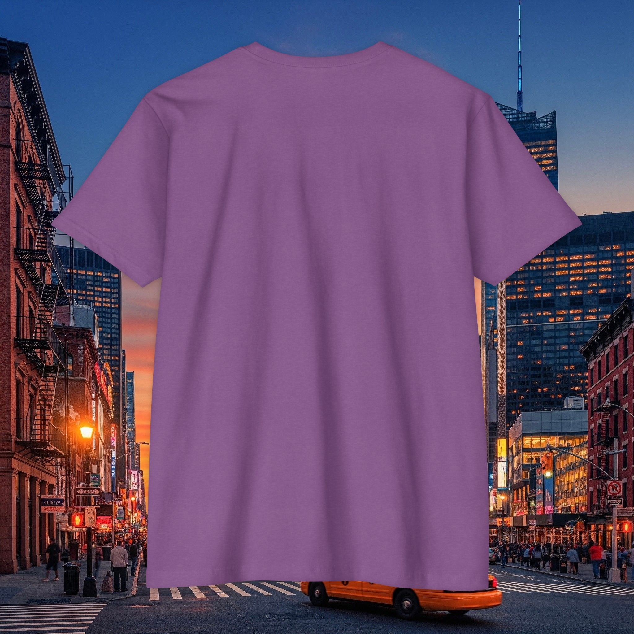 Classic Plain T‑Shirt — Unisex CVC Jersey Tee