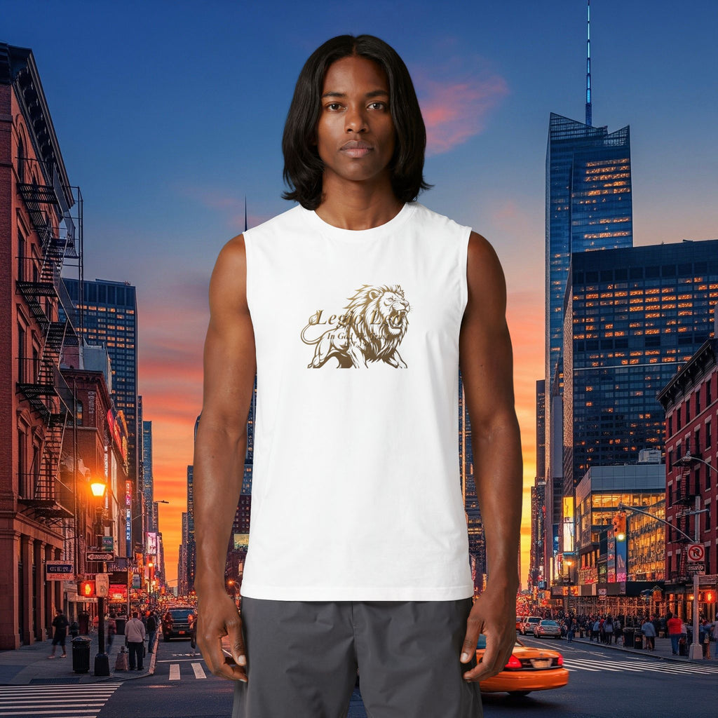 Lion 'Forge Your Legacy' Muscle Tank — Inspirational Athletic Tank Top