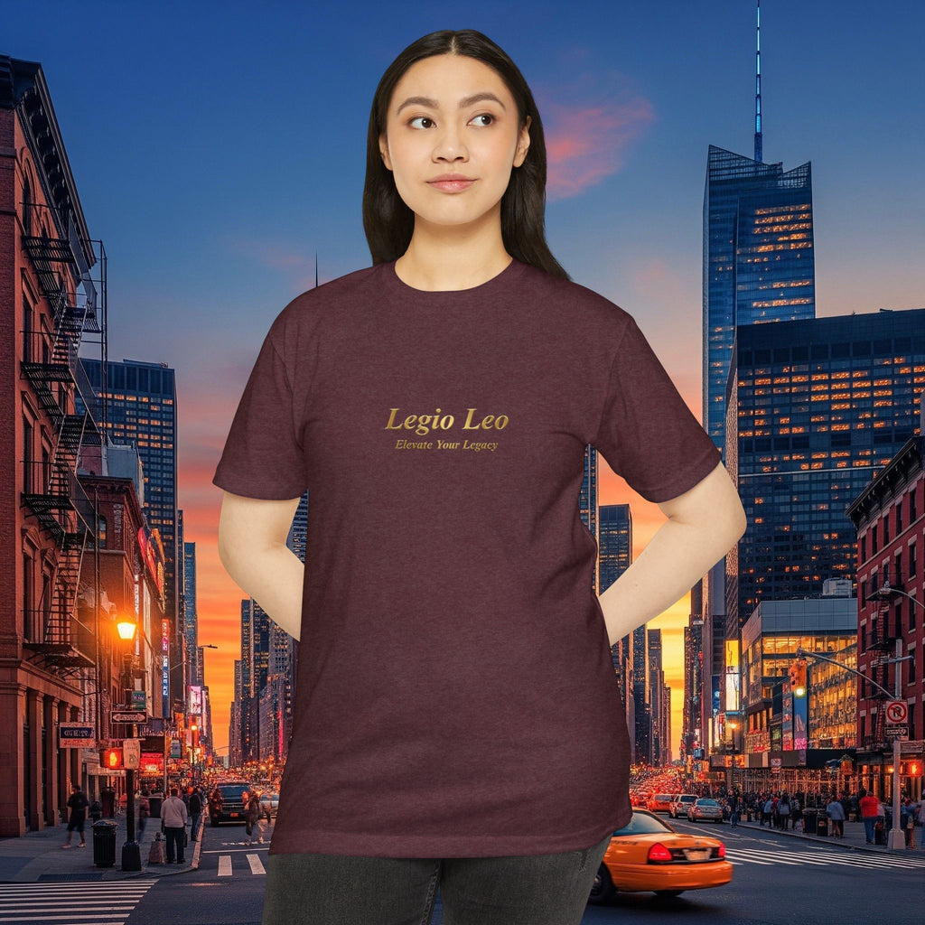 Legio Leo Minimalist Logo T-Shirt — "Legio Leo: Elevate Your Legacy"