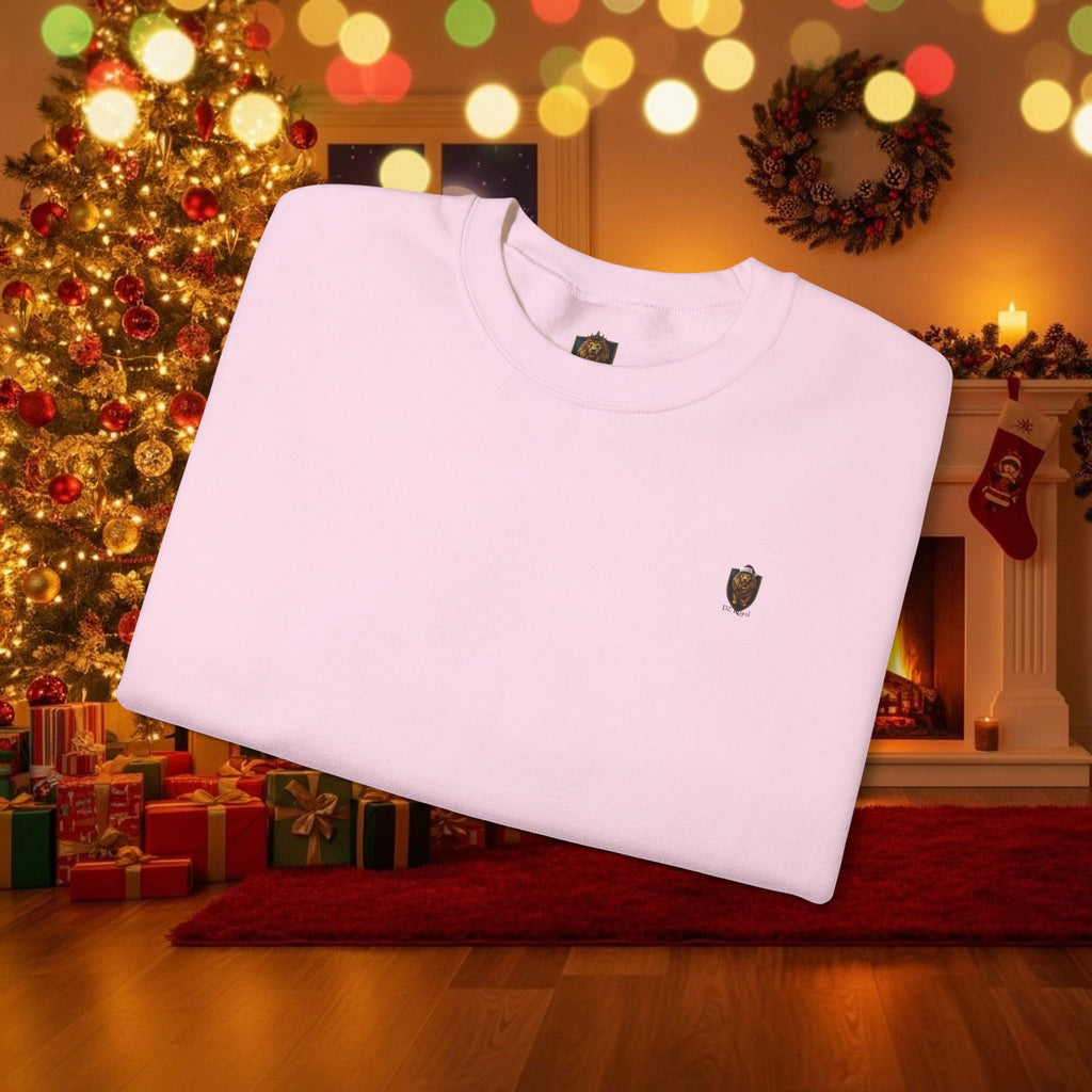 Christmas Holiday DZ Royal Cozy Unisex Crewneck Sweatshirt for