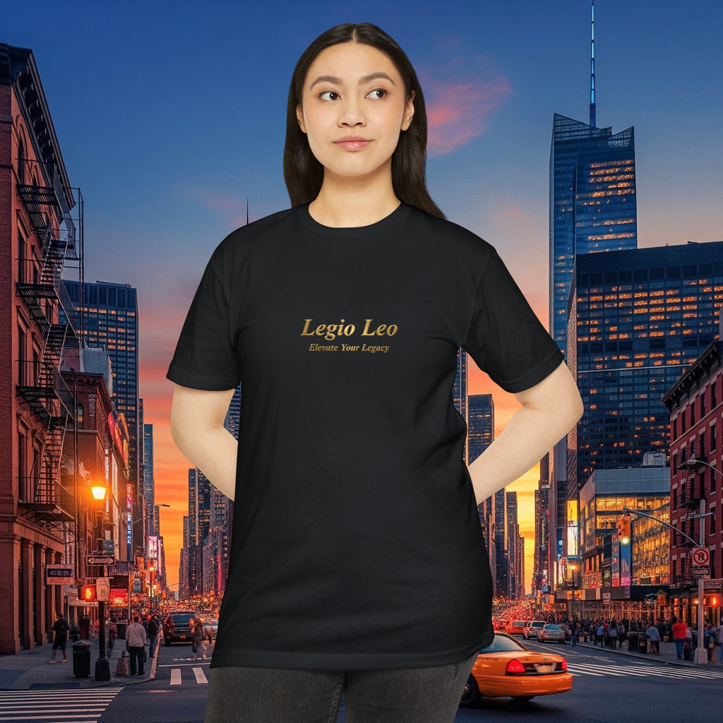 Legio Leo Minimalist Logo T-Shirt — "Legio Leo: Elevate Your Legacy"