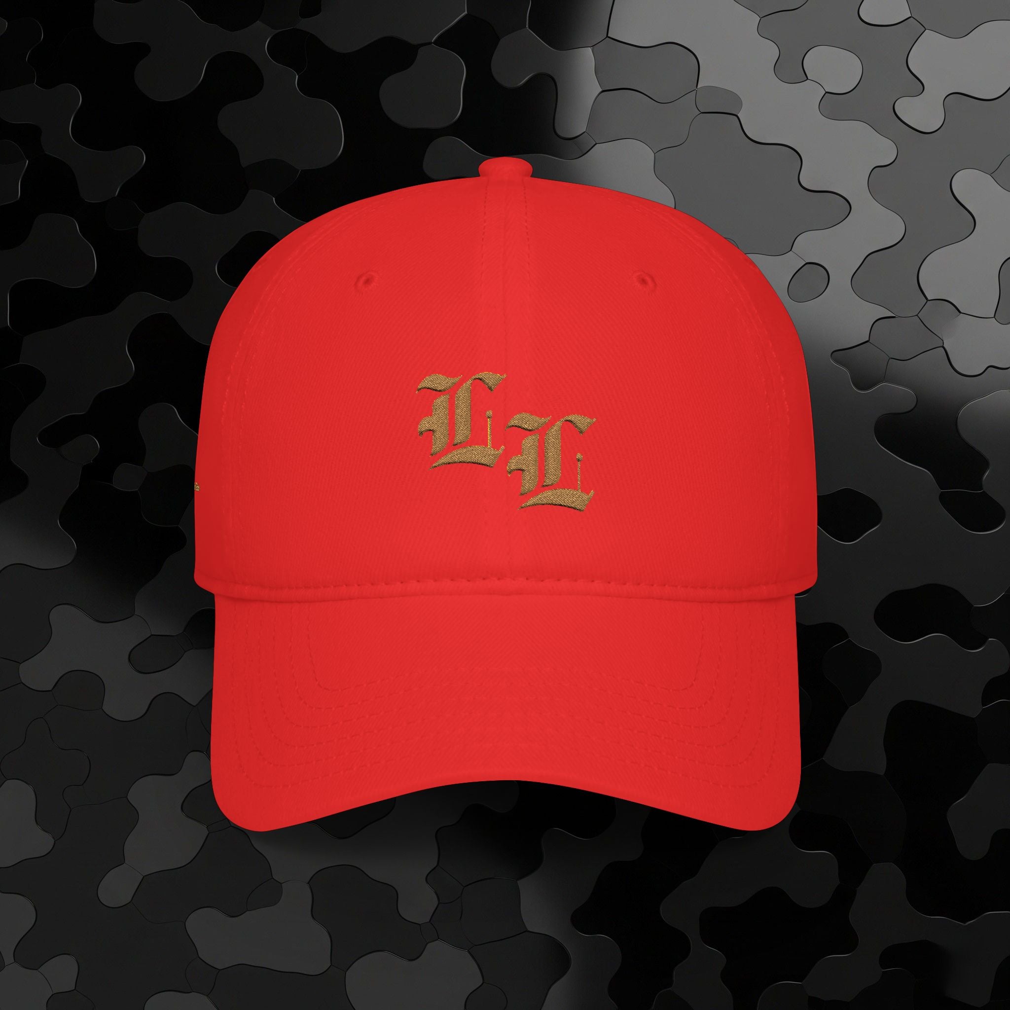 Low Profile Baseball Cap Old English 'LL' Embroidery