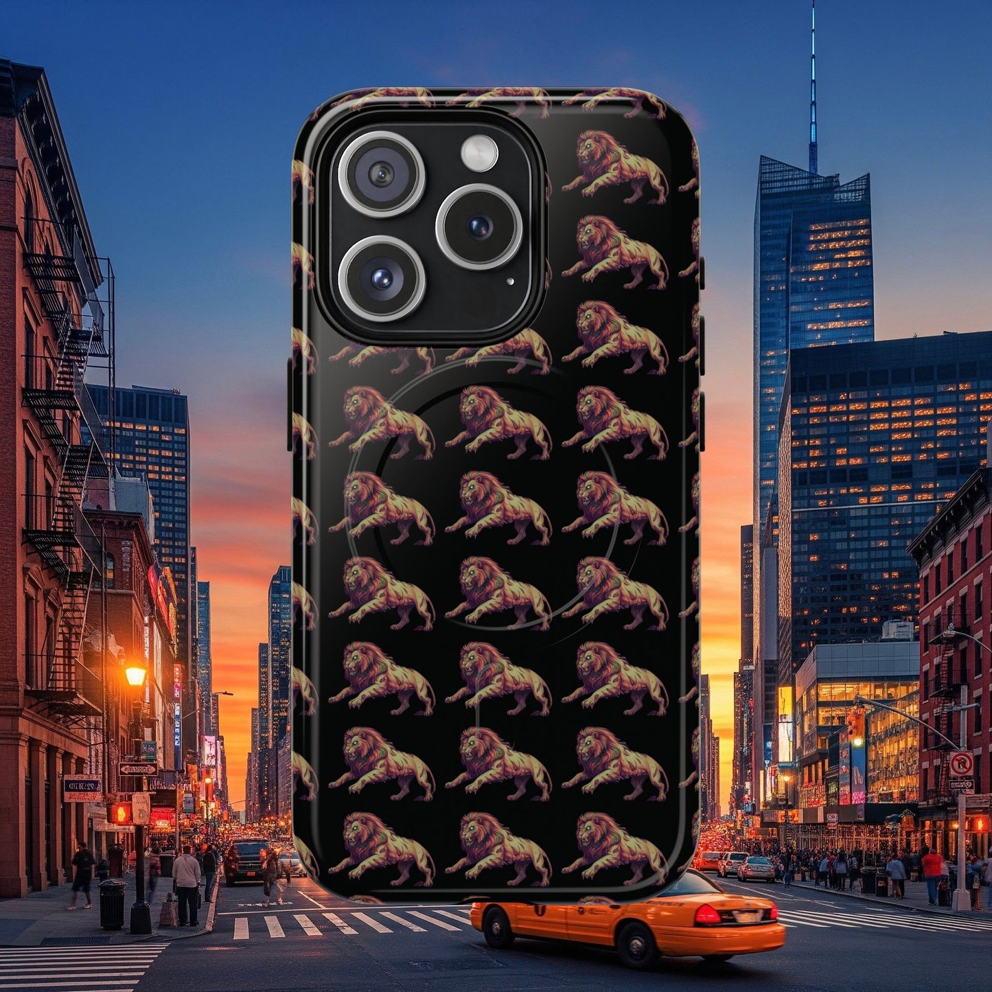 Stylish Tough Magnetic Phone Cases, Undead Legio Leo Pattern