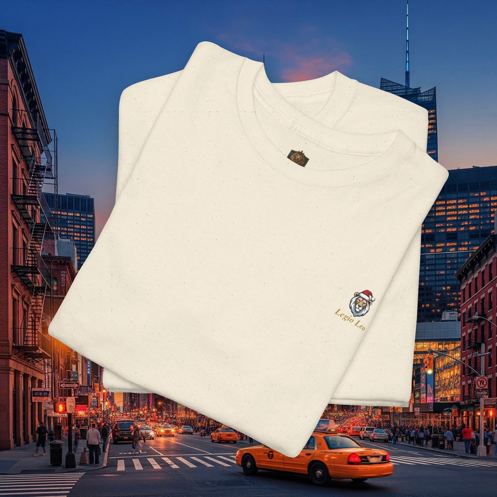 Christmas Holiday Legio Leo by DZ Royal Casual Cotton Tee