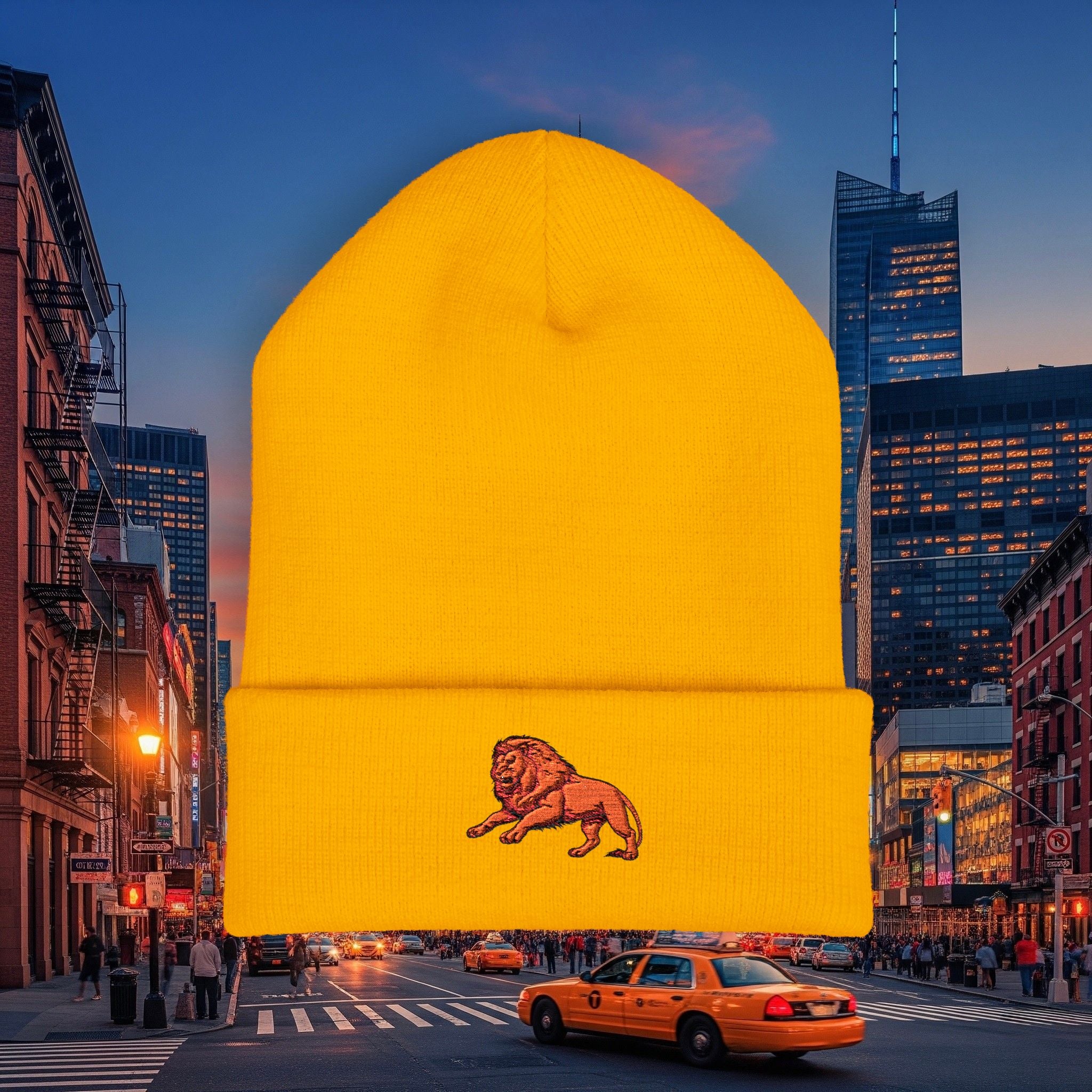 Classic Legio Leo by DZ Royal Cuffed Beanie