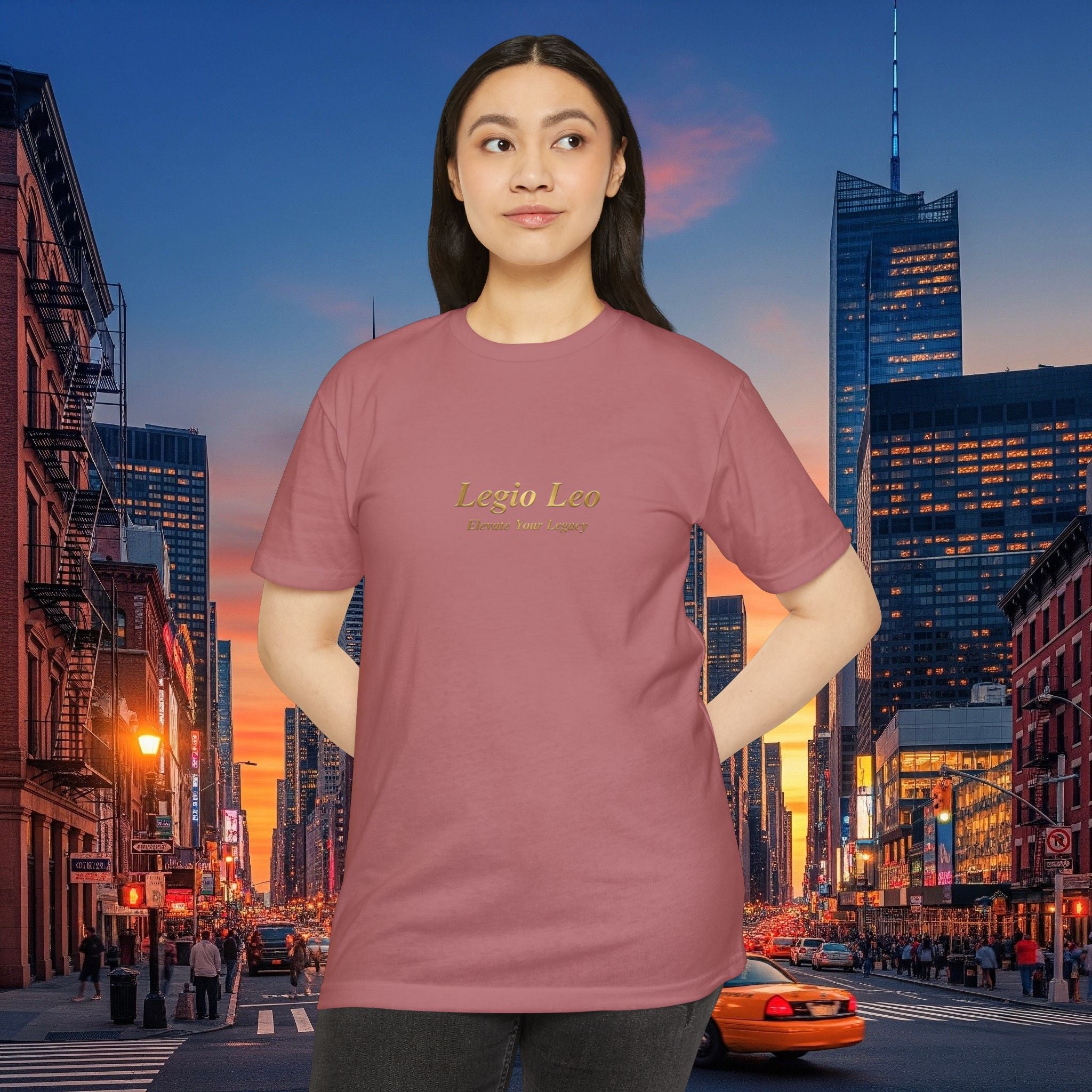 Legio Leo Minimalist Logo T-Shirt — "Legio Leo: Elevate Your Legacy"