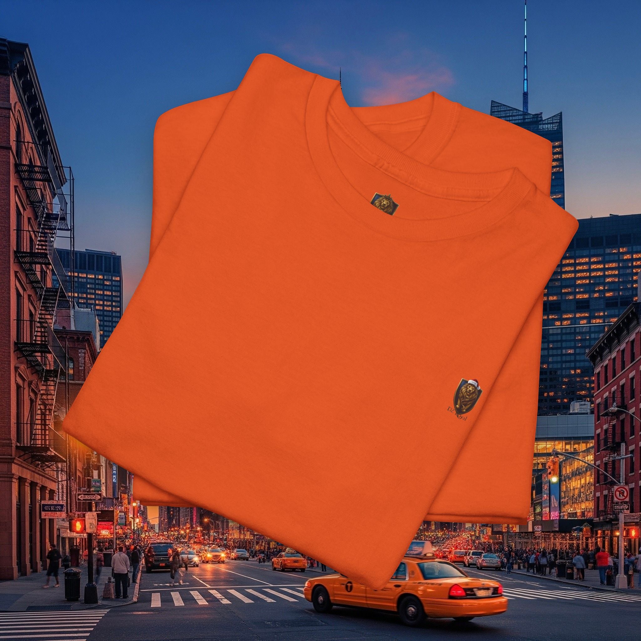 Christmas Holiday DZ Royal Casual Cotton Tee