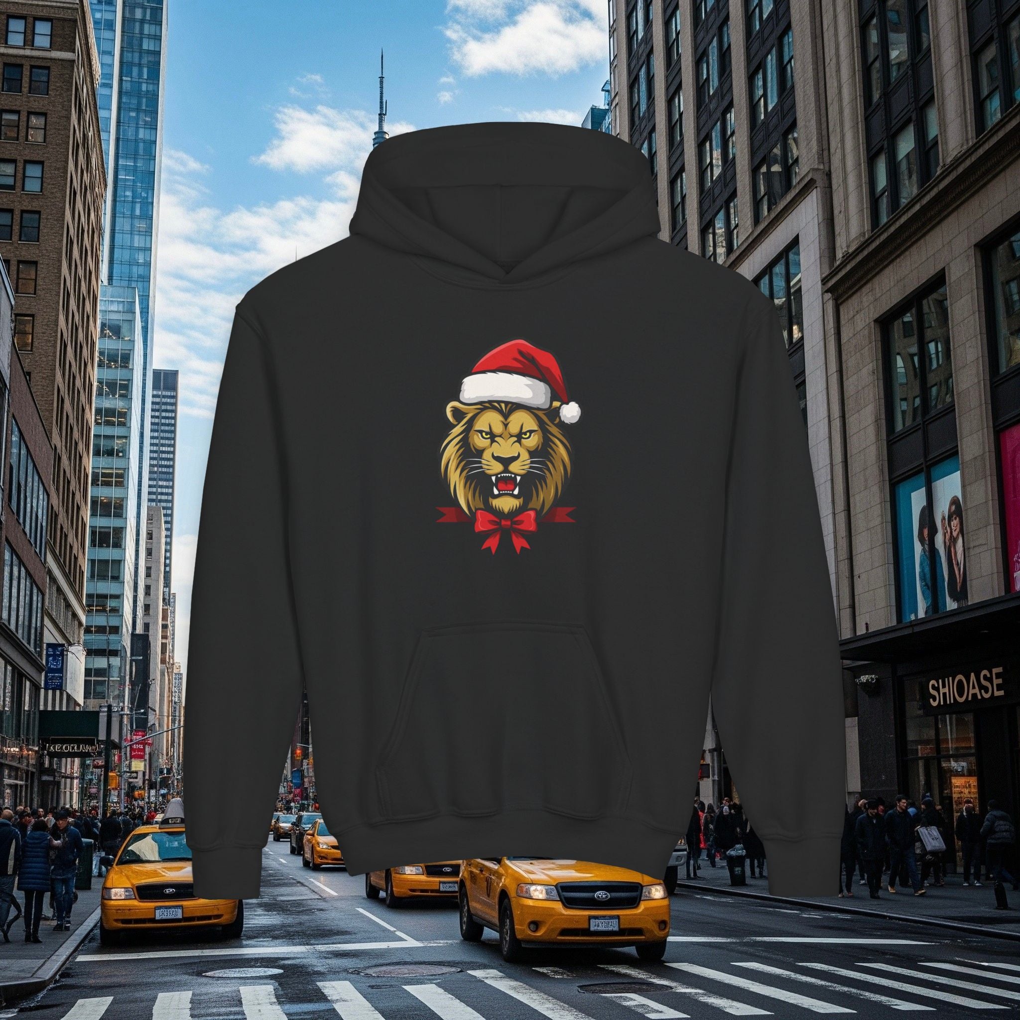 Christmas Legio Leo’s Youth Hoodie (Grown Lion)