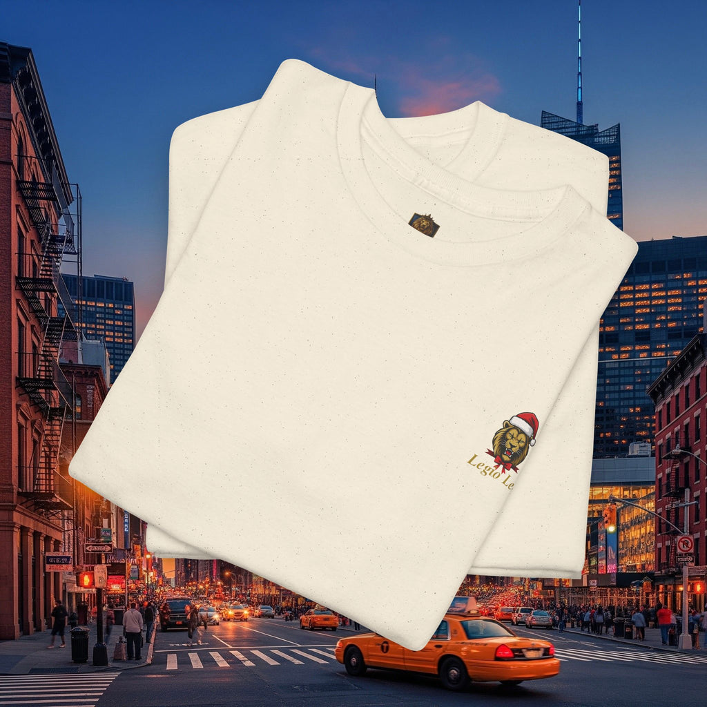 Christmas Holiday Legio Leo by DZ Royal Casual Cotton Tee