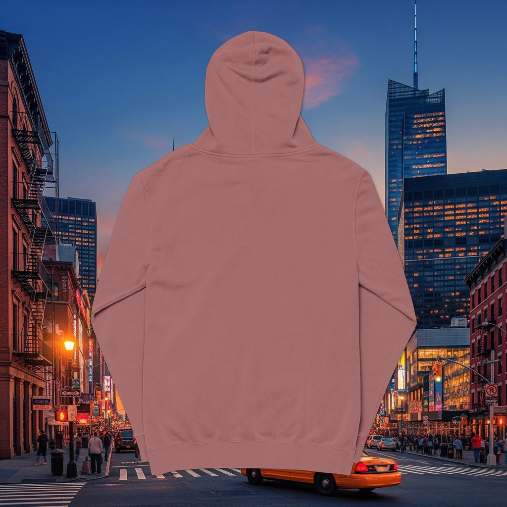 Minimal Olive Pigment-Dyed Hoodie — Subtle Script "Legio Leo" Design