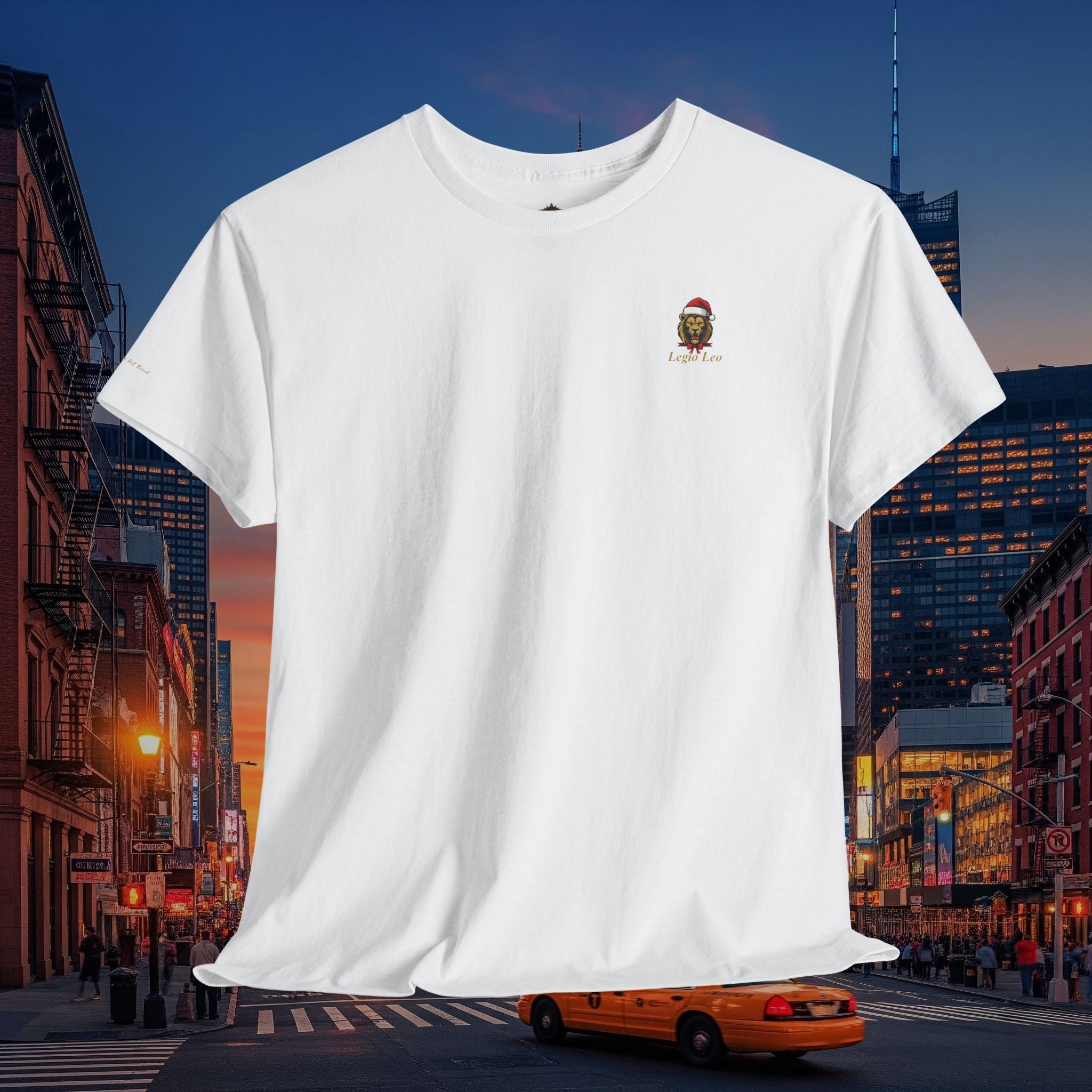 Christmas Holiday Legio Leo by DZ Royal Casual Cotton Tee