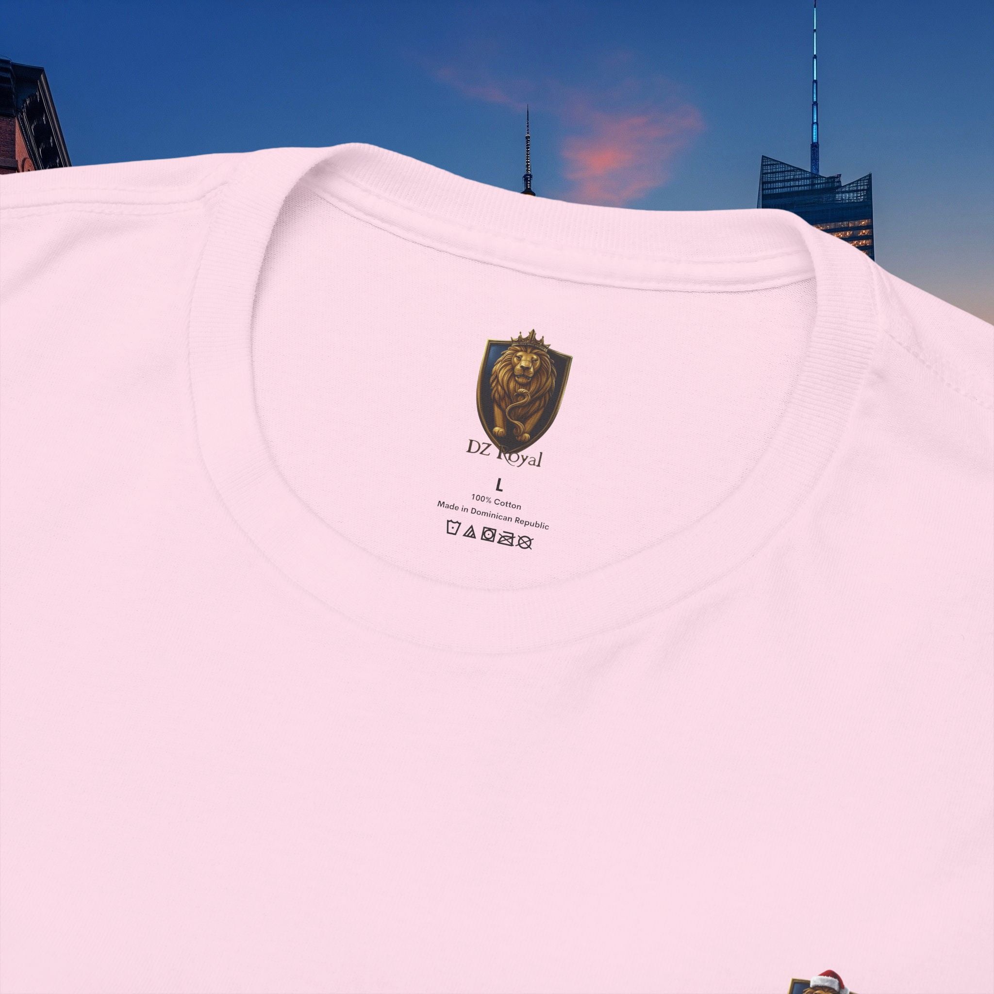 Christmas Holiday DZ Royal Casual Cotton Tee