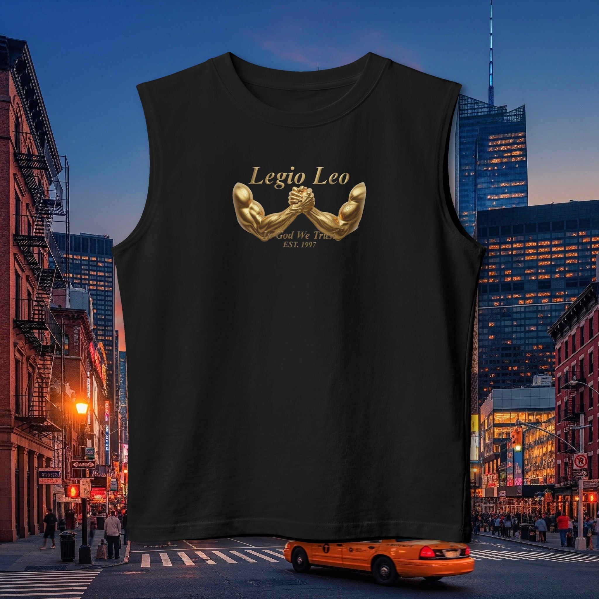 Legio Leo | Unisex Jersey Muscle Tank ‘Show Of Strength’