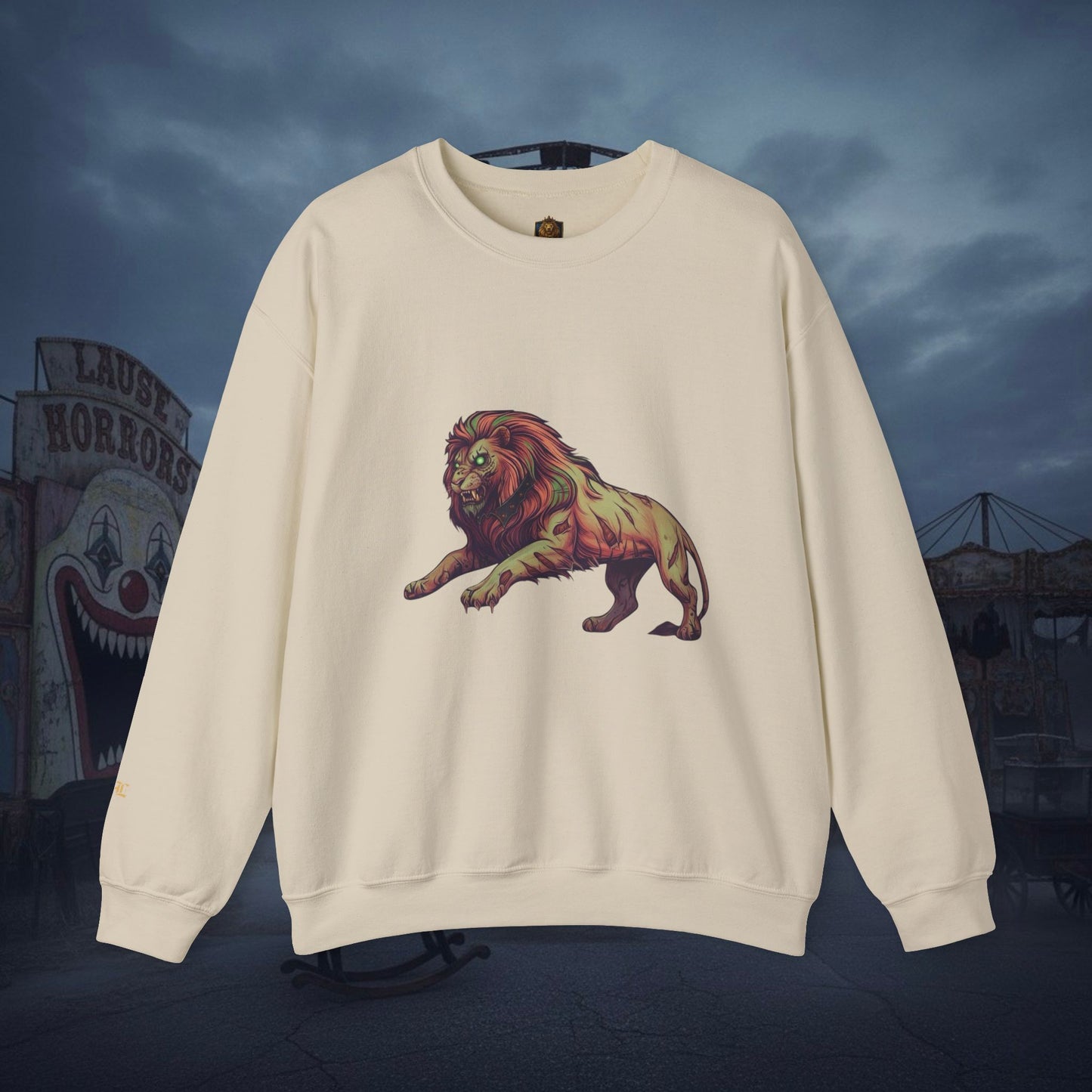 Undead Legio Leo by DZ Royal Crewneck Sweatshirt (Halloween Edition)