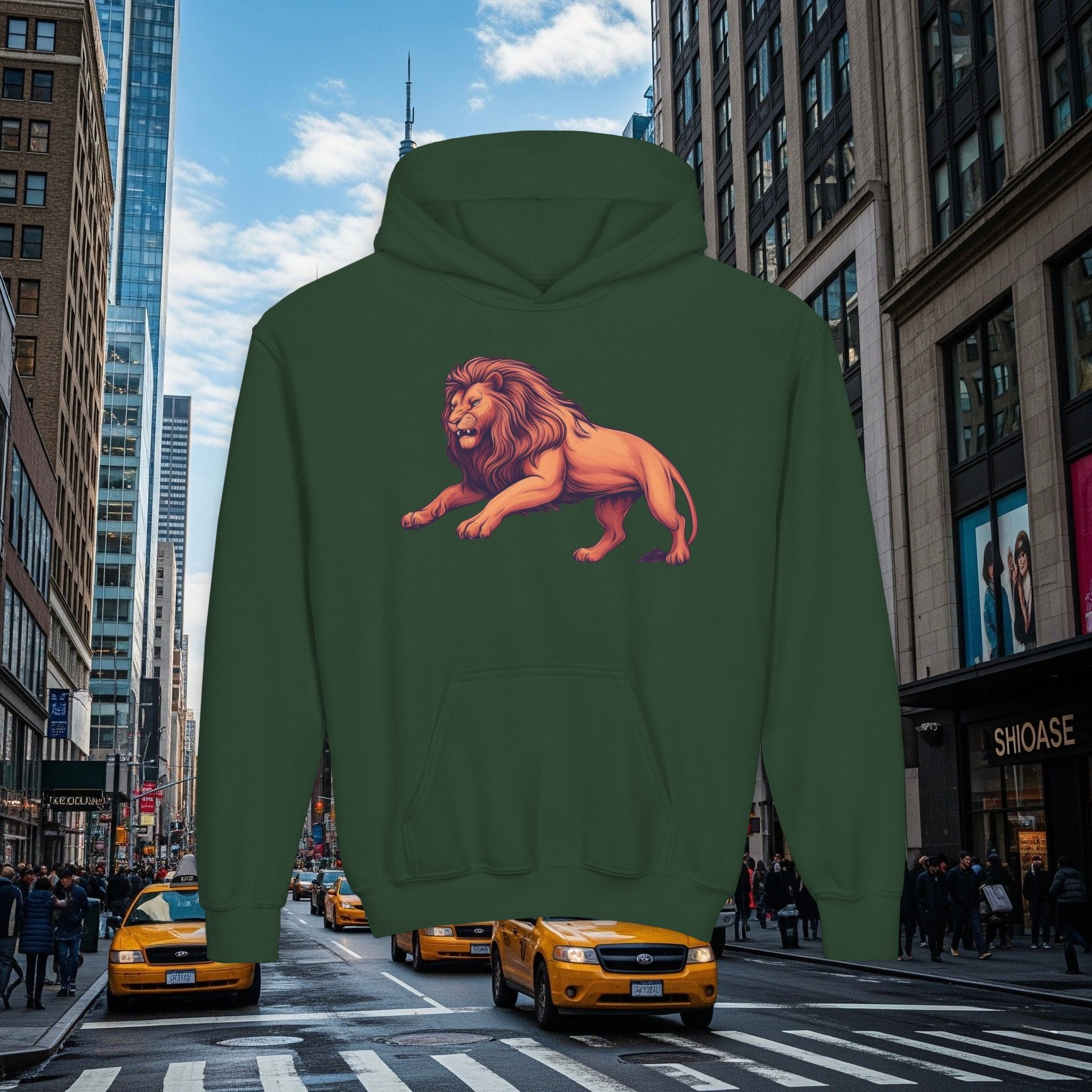 Legio Leo’s Youth Hoodie (Grown Lion)