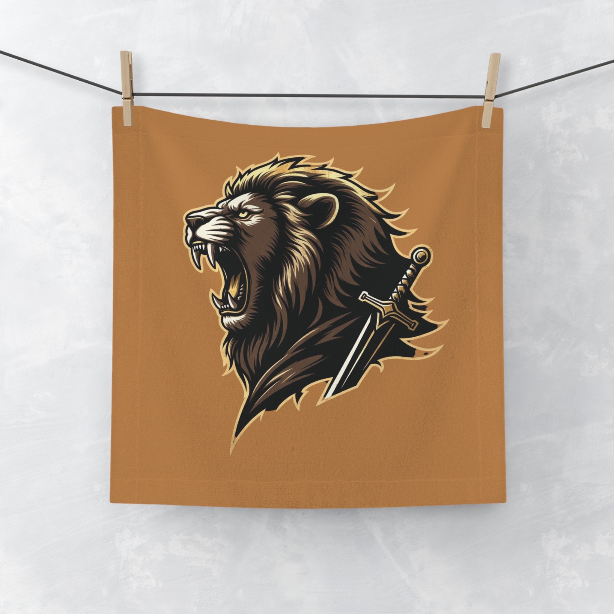 Roaring Lion Warrior Towel
