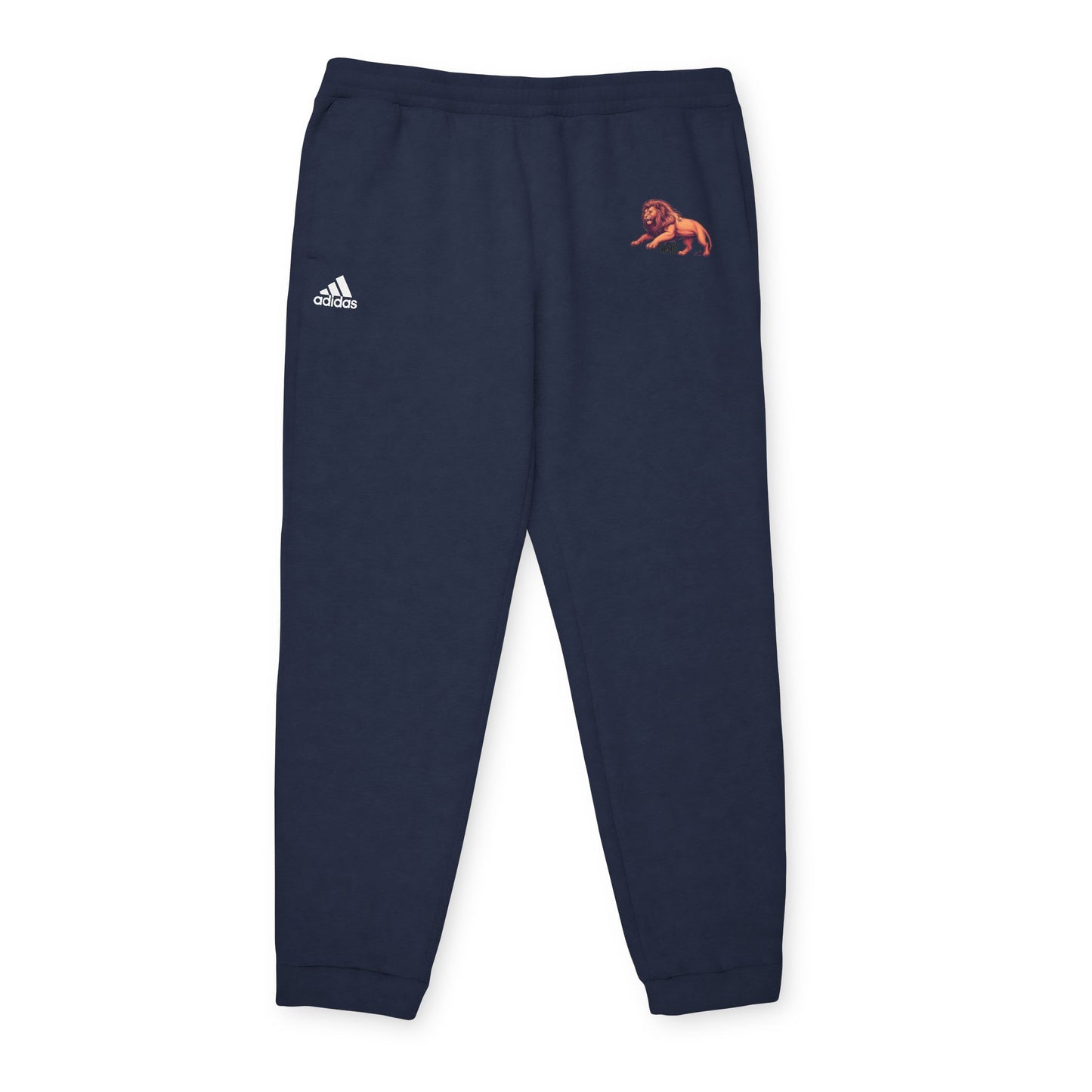 Adidas/Legio Leo by DZ Royal Unisex Fleece Joggers, Cozy Sweatpants, Athleisure Wear, Ideal for Lounging, Travel, Gym, Casual Outfits