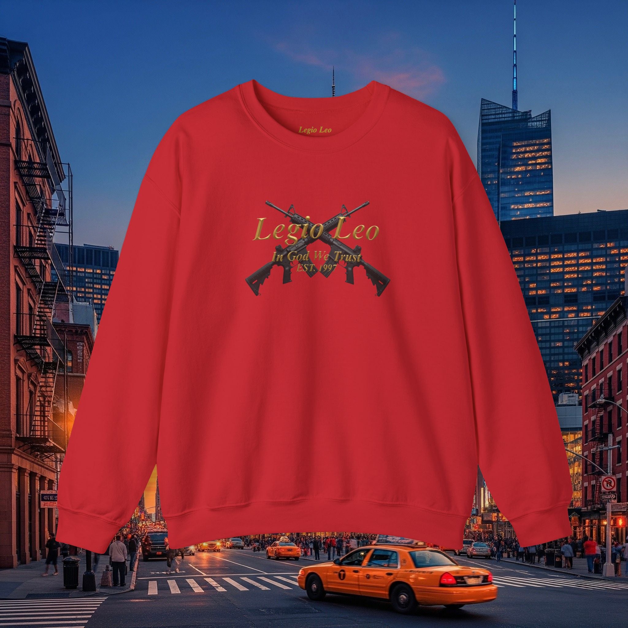 Legio Leo Crewneck Sweatshirt | Legio Leo Warrior Sweatshirt