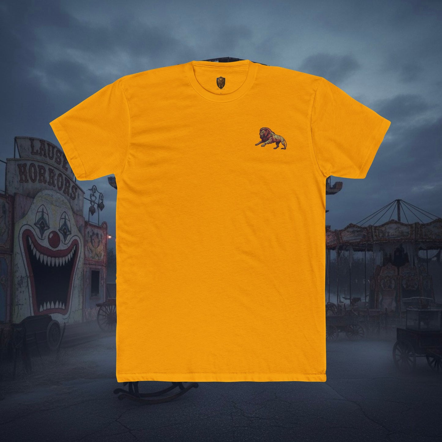 Undead Legio Leo by DZ Royal Cotton Crew Tee (Halloween Edition)