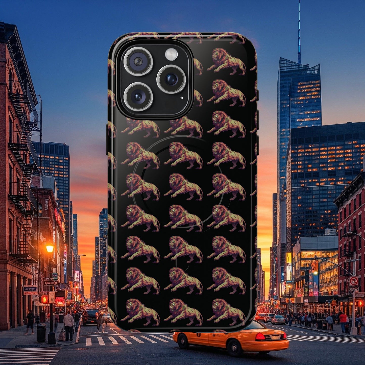 Stylish Tough Magnetic Phone Cases, Undead Legio Leo Pattern