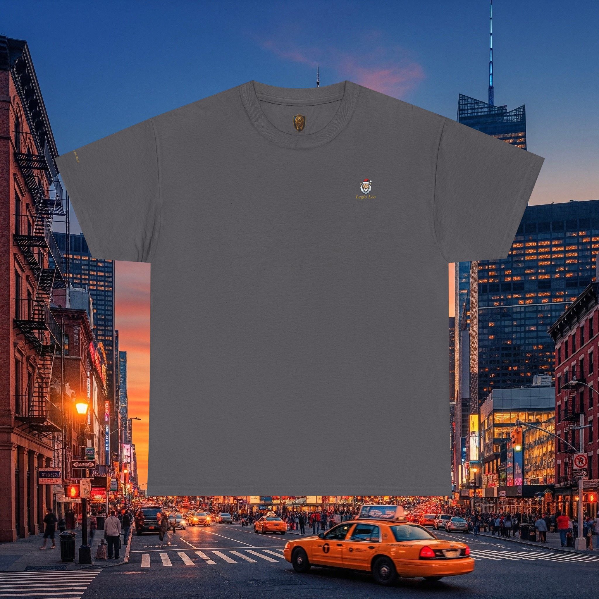 Christmas Holiday Legio Leo by DZ Royal Casual Cotton Tee