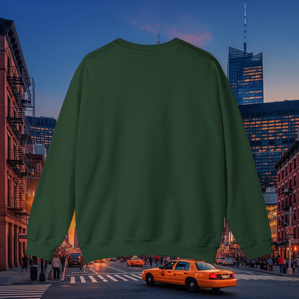 Legio Leo Crewneck Sweatshirt | In God We Trust Embroidery