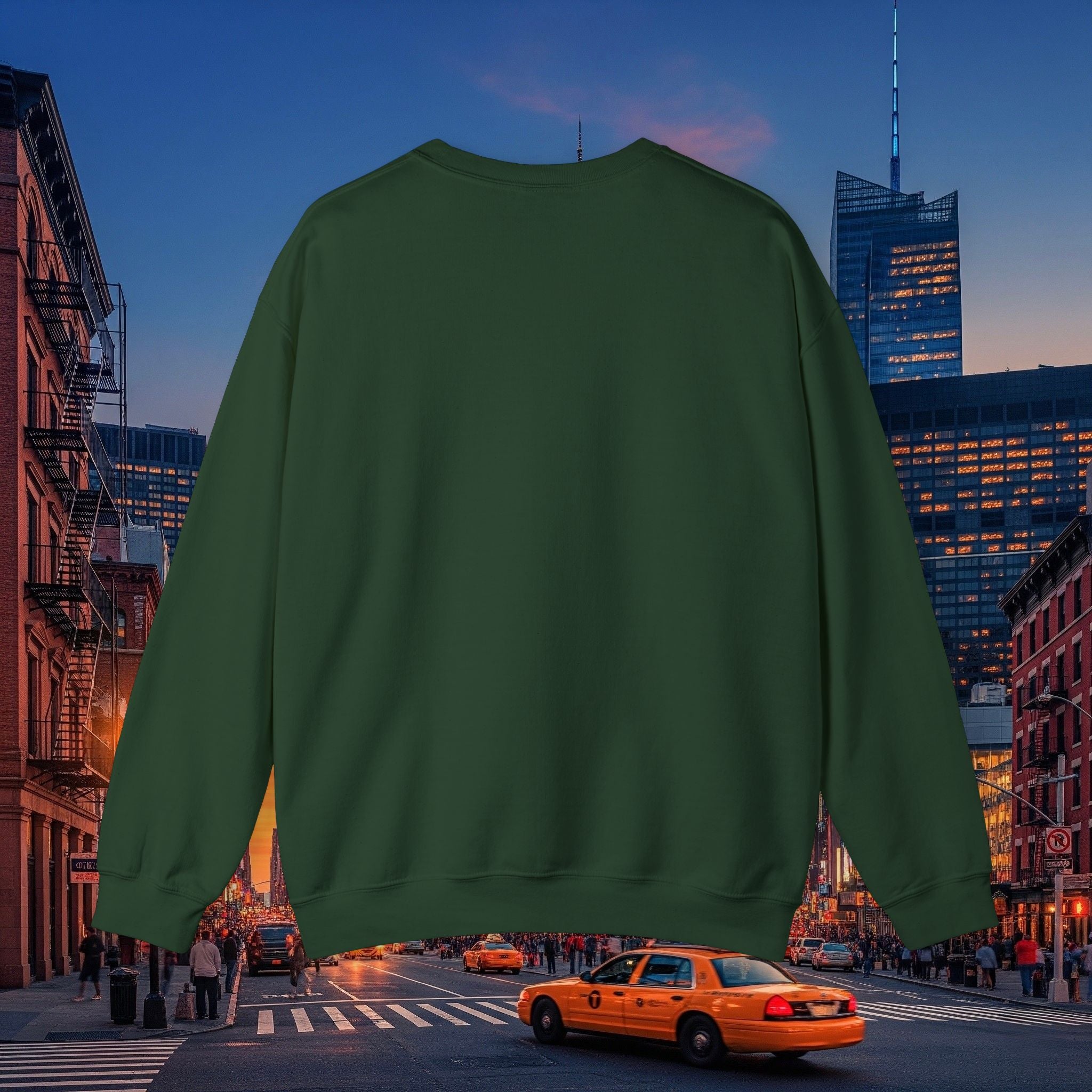 Legio Leo Crewneck Sweatshirt | In God We Trust Embroidery
