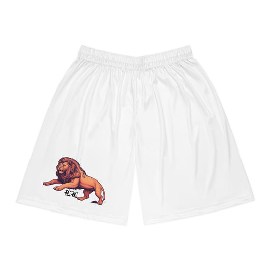 Legio Leo by DZ Royal Basketball Shorts for Athletes, Sporty Summer Wear, Unique Workout Gear, Active Lifestyle Apparel, Gift for Sports Lovers