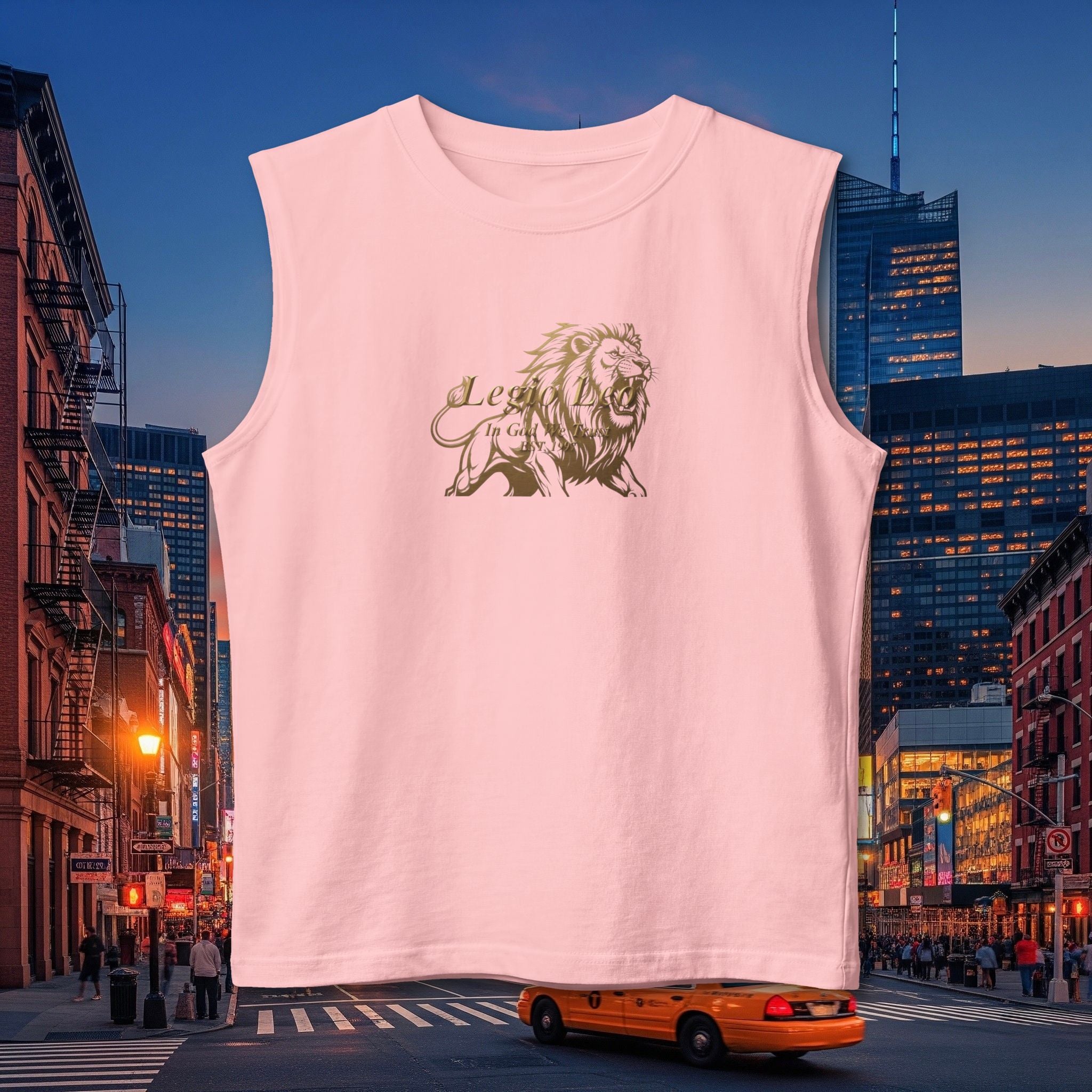 Lion 'Forge Your Legacy' Muscle Tank — Inspirational Athletic Tank Top