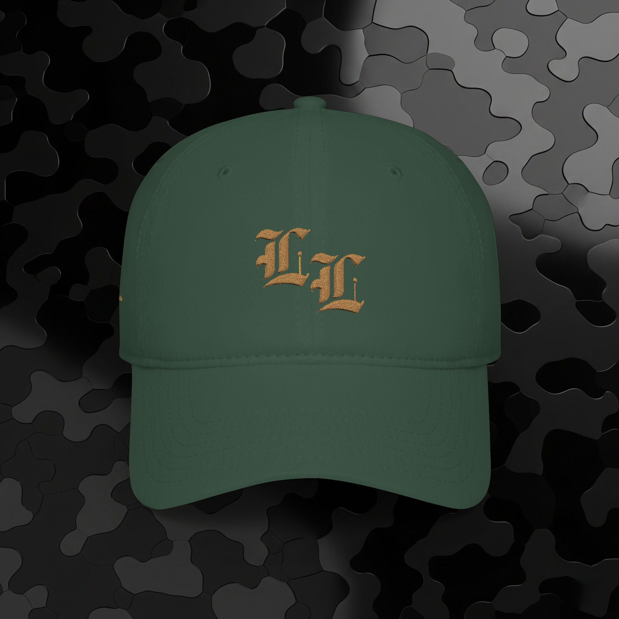 Low Profile Baseball Cap Old English 'LL' Embroidery