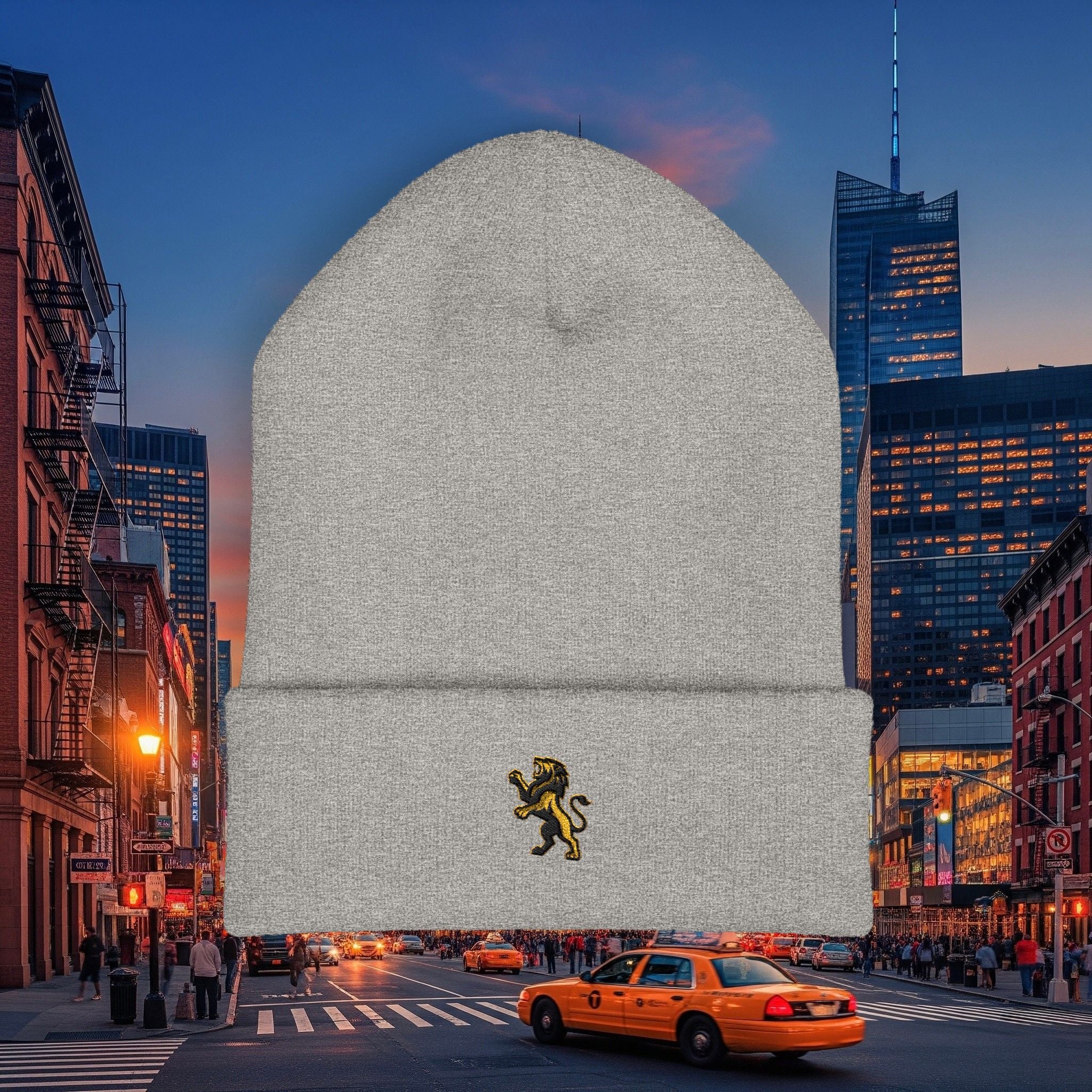 Legio Leo by DZ Royal Cuffed Beanie | Mighty Lion Basic Design