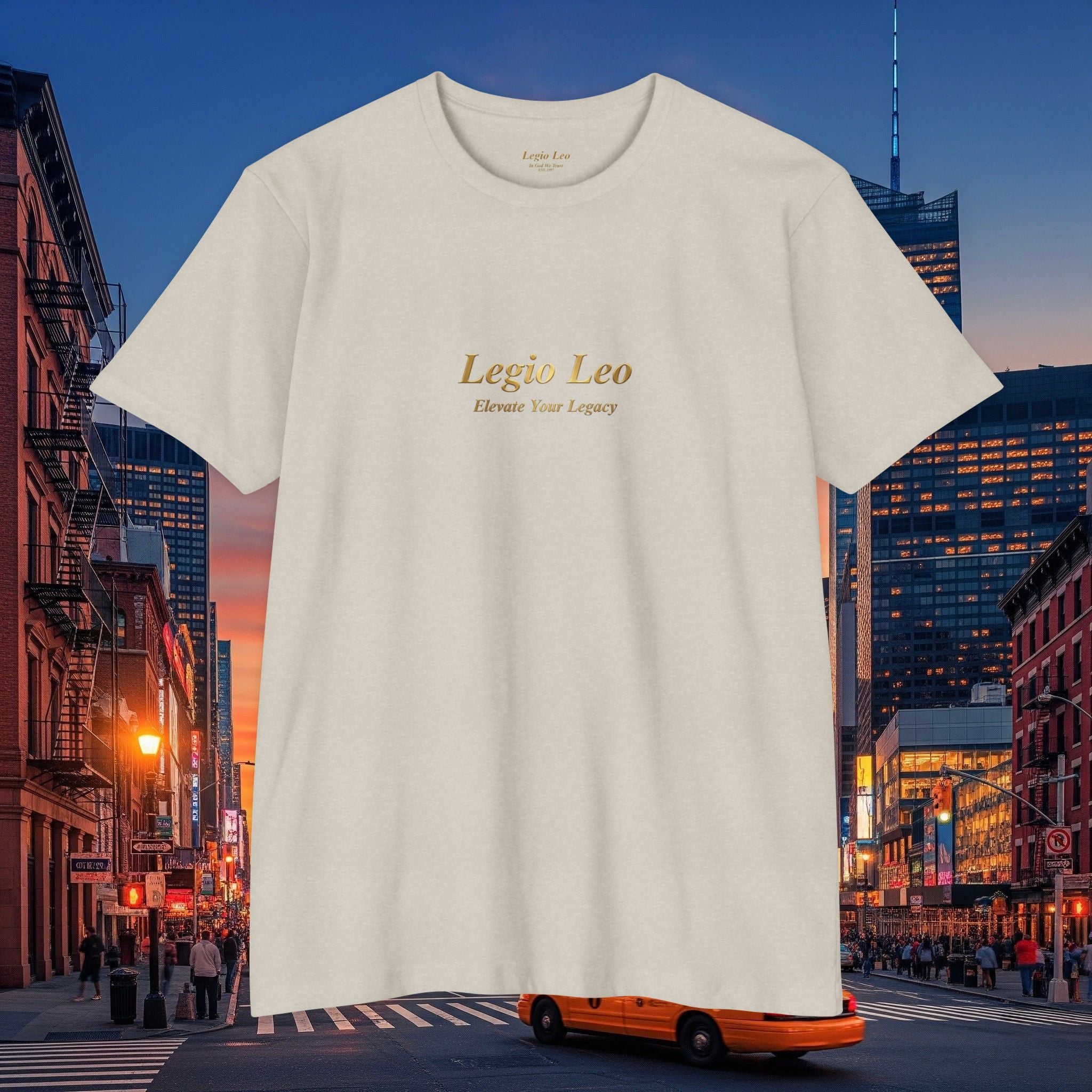 Legio Leo Minimalist Logo T-Shirt — "Legio Leo: Elevate Your Legacy"
