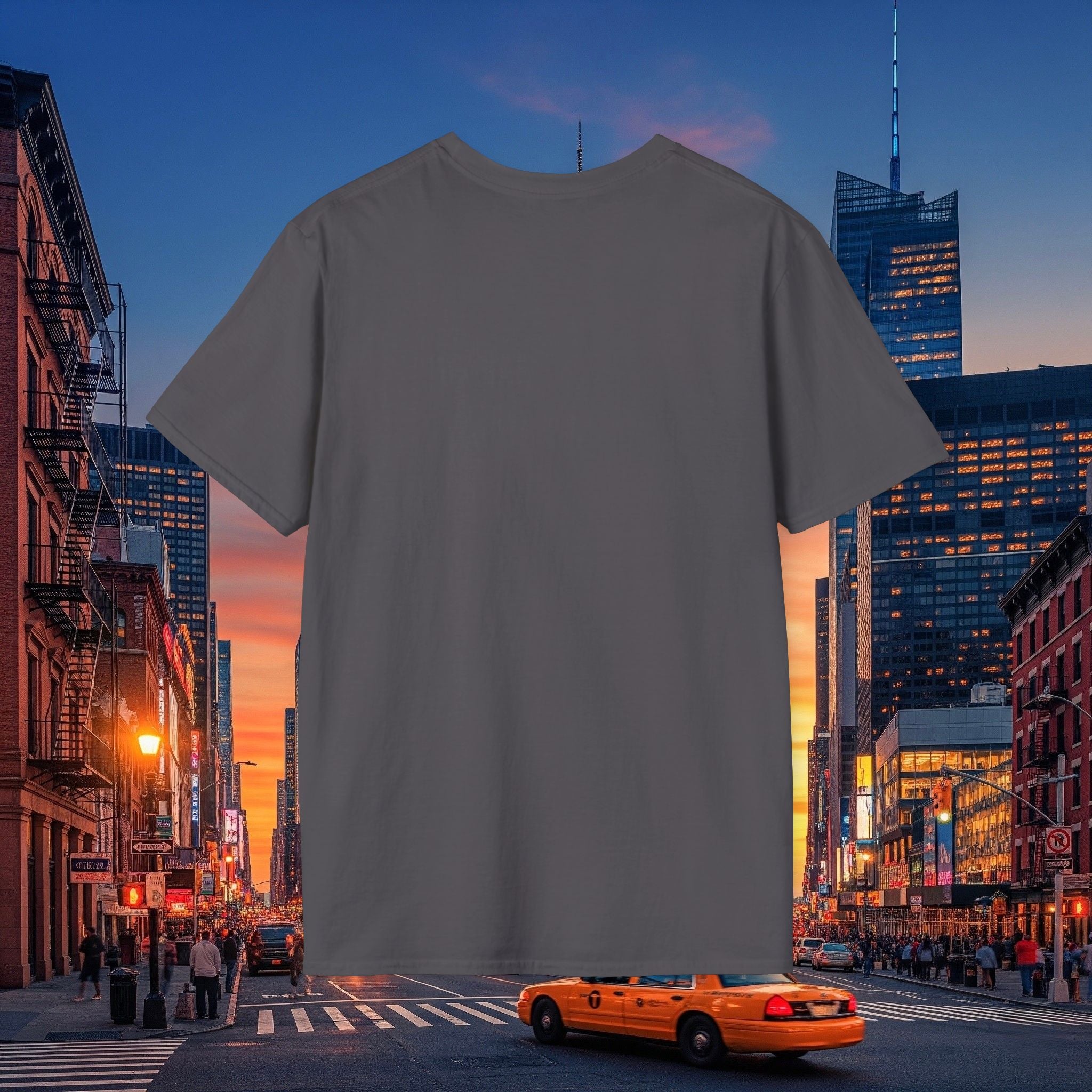Plain T‑Shirt — Classic Basic Crewneck Tee